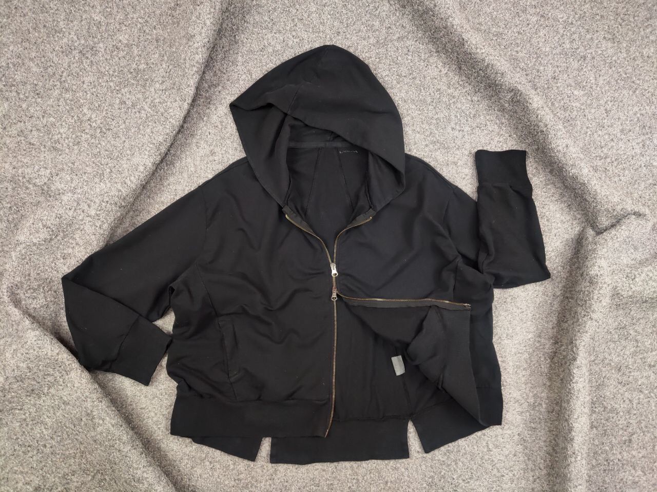 Other Lis Lareida Zip Asymmetric Oversized Japan Style Hoodie Size S / US 4 / IT 40 - 11 Thumbnail