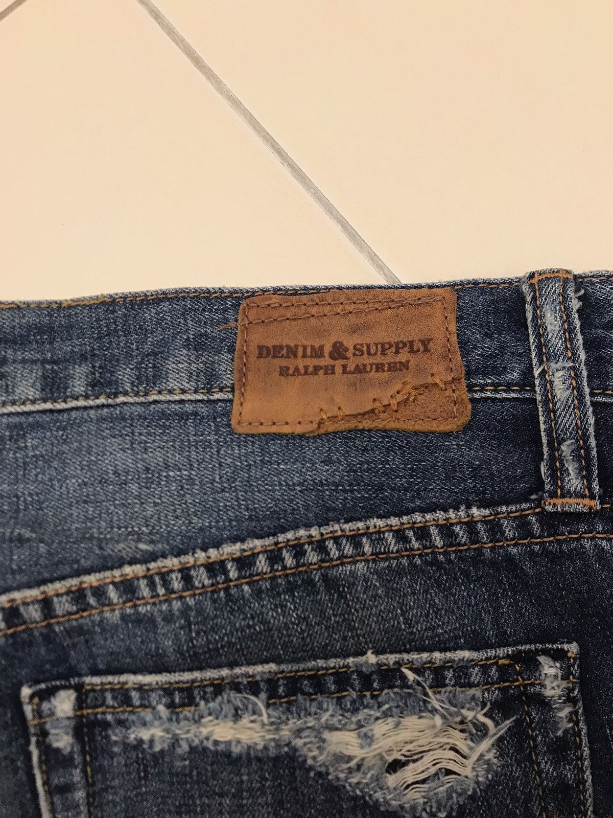 Denim & Supply Ralph Lauren Denim & Supply Ralph Lauren Sashiko Boro Patchwork Jeans Size US 31 - 10 Thumbnail
