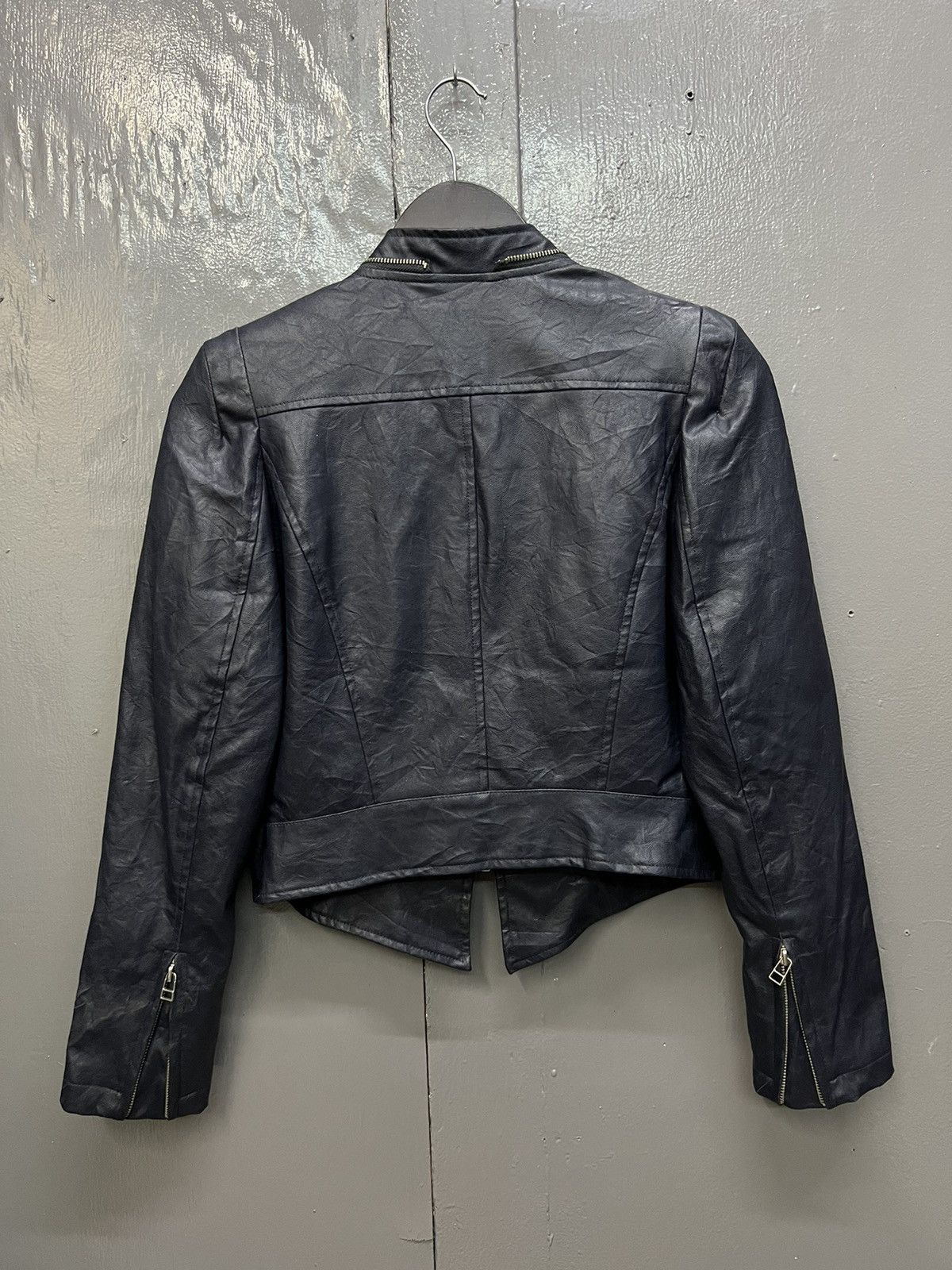 Other COLLECTION BY EUROMODA WOMENS LEATHER JACKET Size L / US 10 / IT 46 - 5 Thumbnail