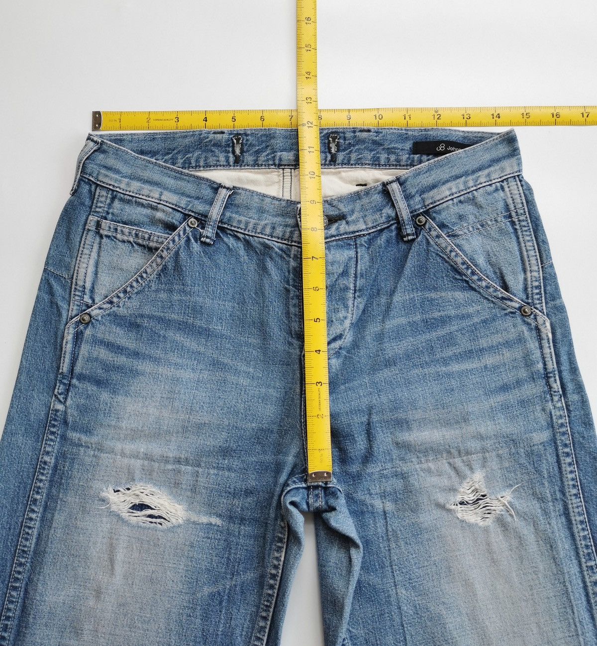 Johnbull Baggy Johnbull Double Knee AP320 Jeans Size US 29 - 10 Thumbnail