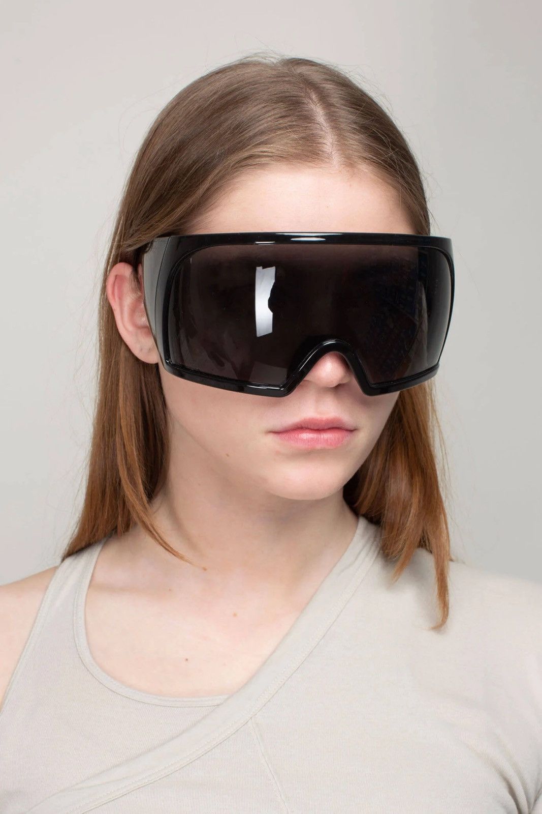 Rick Owens Rick Owens FW23 Luxor Kriester Mask Sunglasses | Grailed