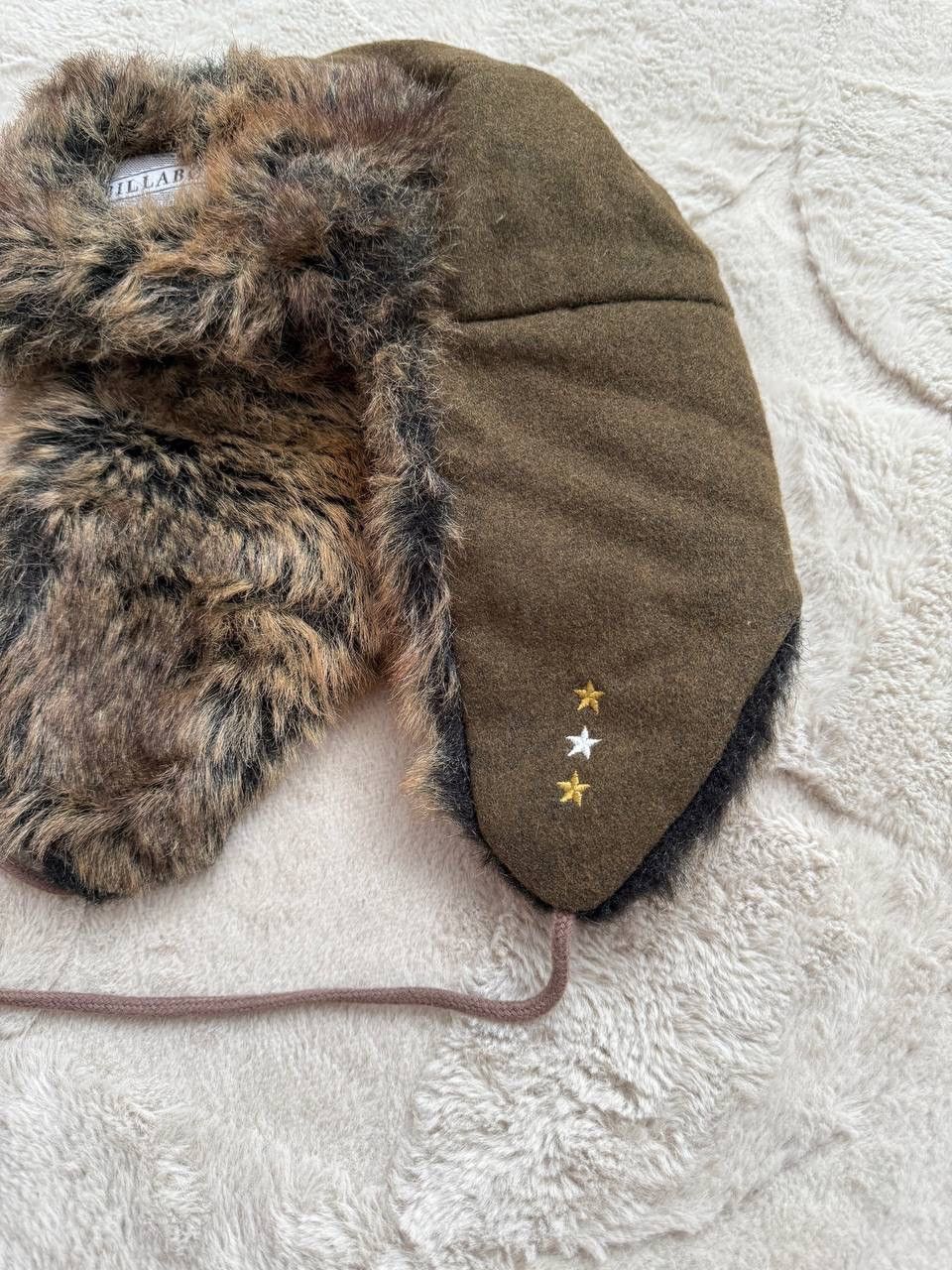 Billabong Vintage Billabong Fur Knit Trapper Hat Size ONE SIZE - 2 Thumbnail