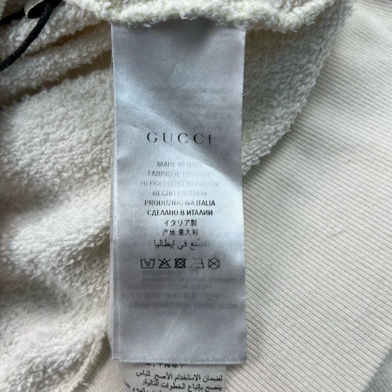 Gucci Gucci Logo letter printed hooded drawstring long-sleeved sw Size US XS / EU 42 / 0 - 4 Thumbnail