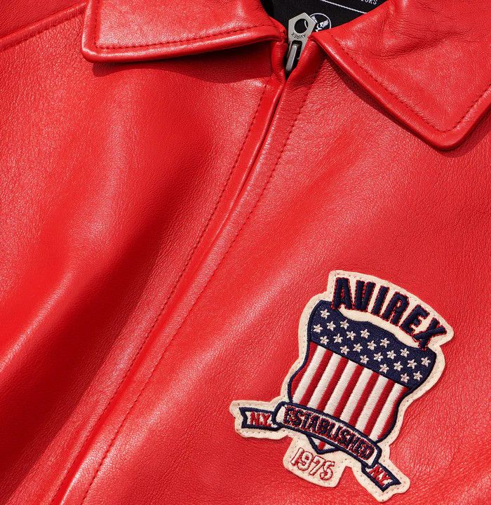 Avirex Icon Leather Jacket Size US L / EU 52-54 / 3 - 3 Thumbnail