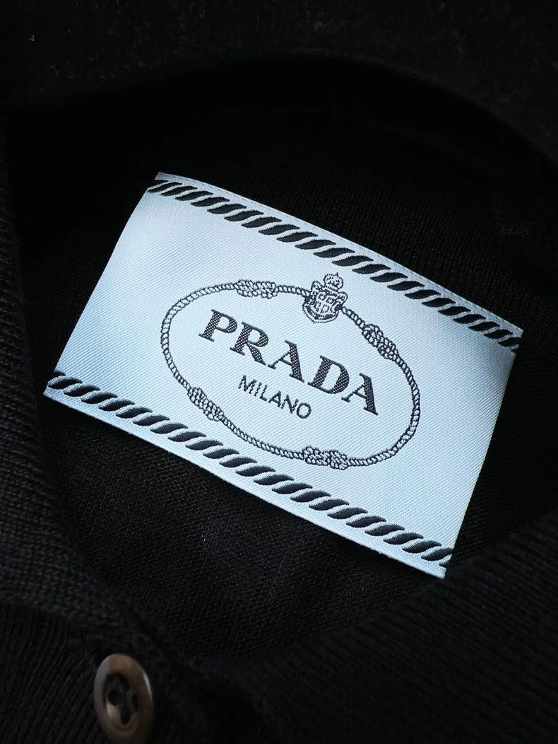 Prada Prada Black Pleated Polo Dress-2506 Size S / US 4 / IT 40 - 4 Thumbnail