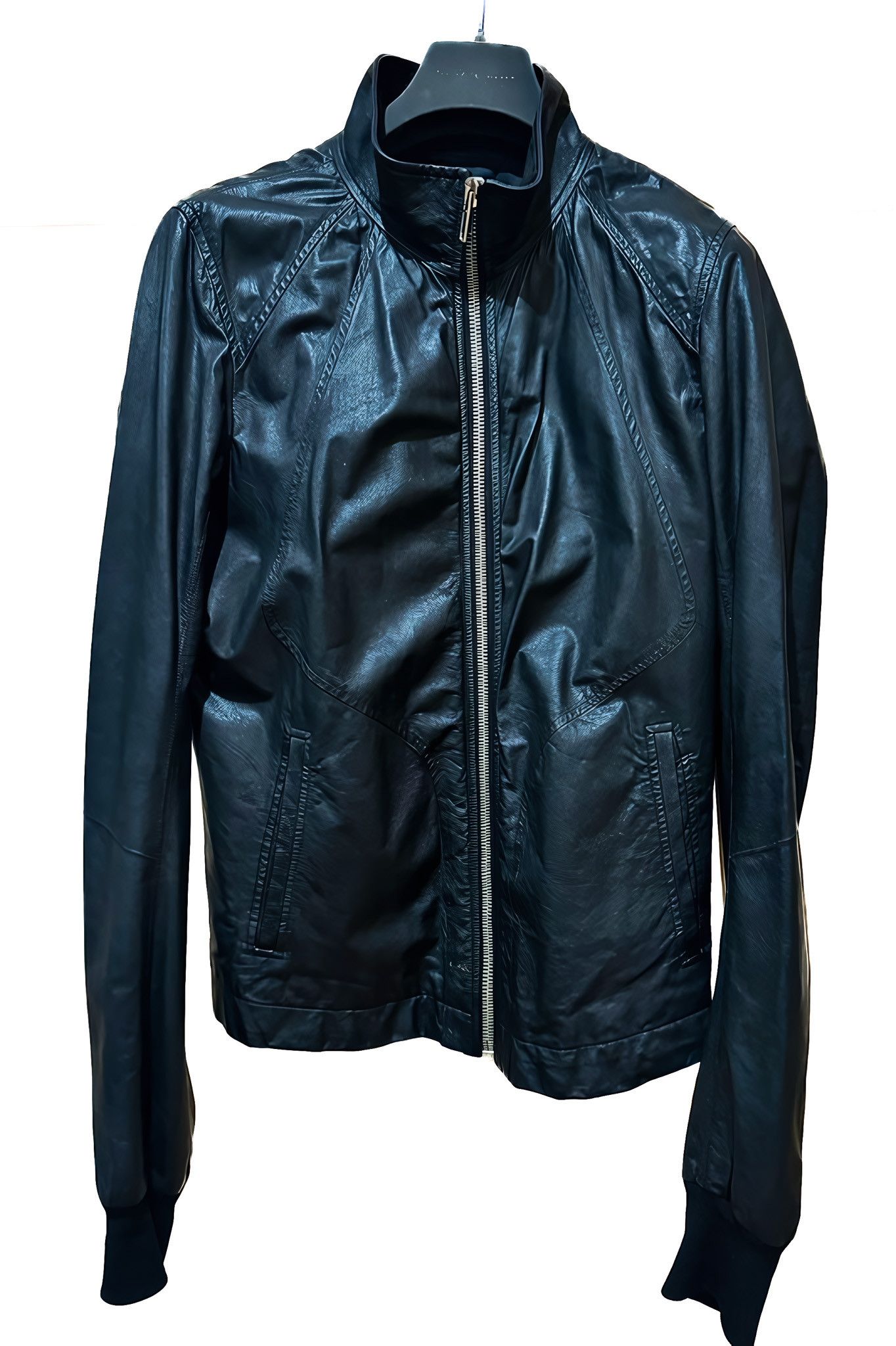 KANGAROO LEATHER INTARSIA JACKET Leather Jackets