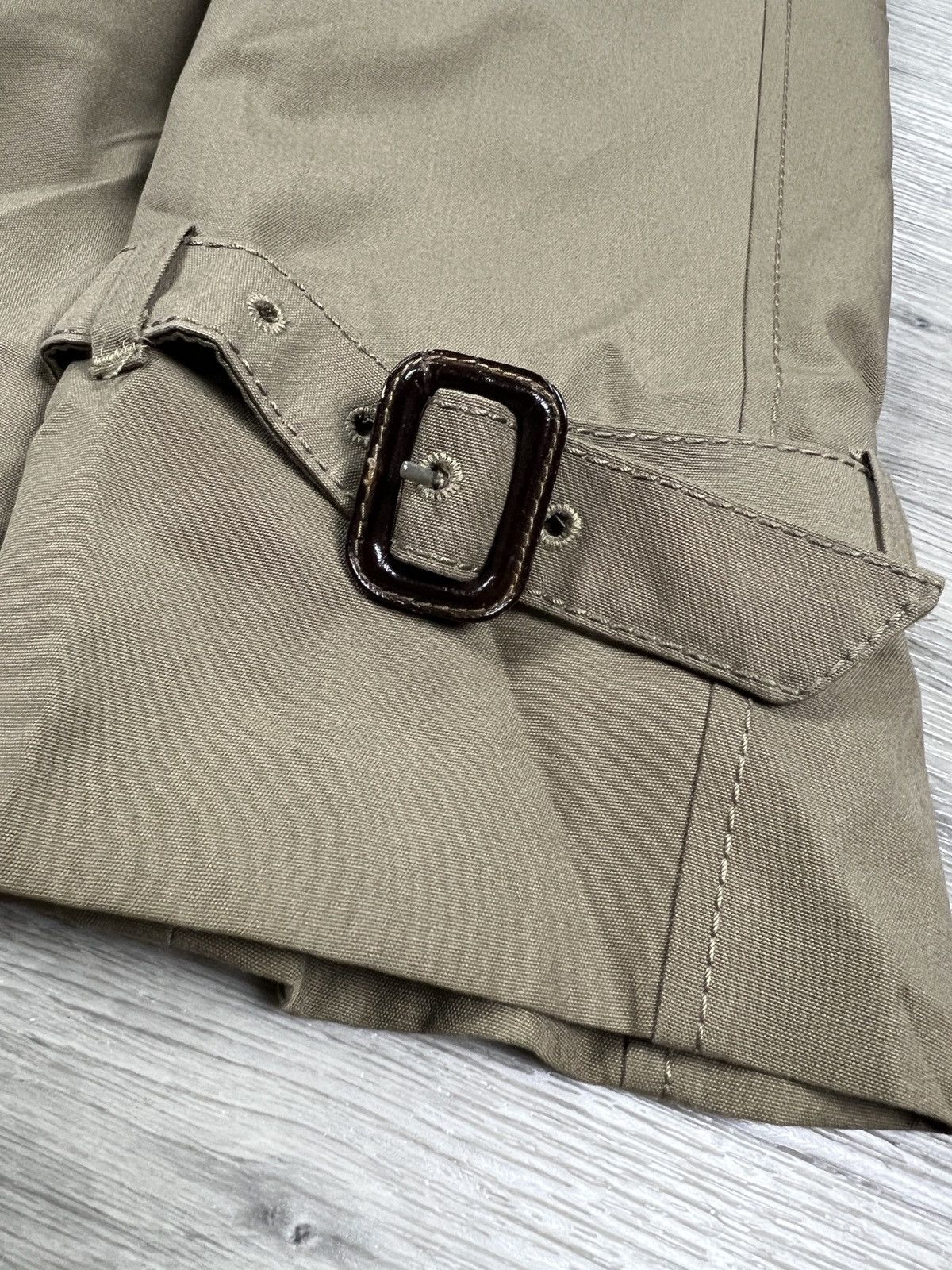 Other Retro Mens Diolen 1973s Trench Coat Size 50 Beige Size US L / EU 52-54 / 3 - 4 Thumbnail