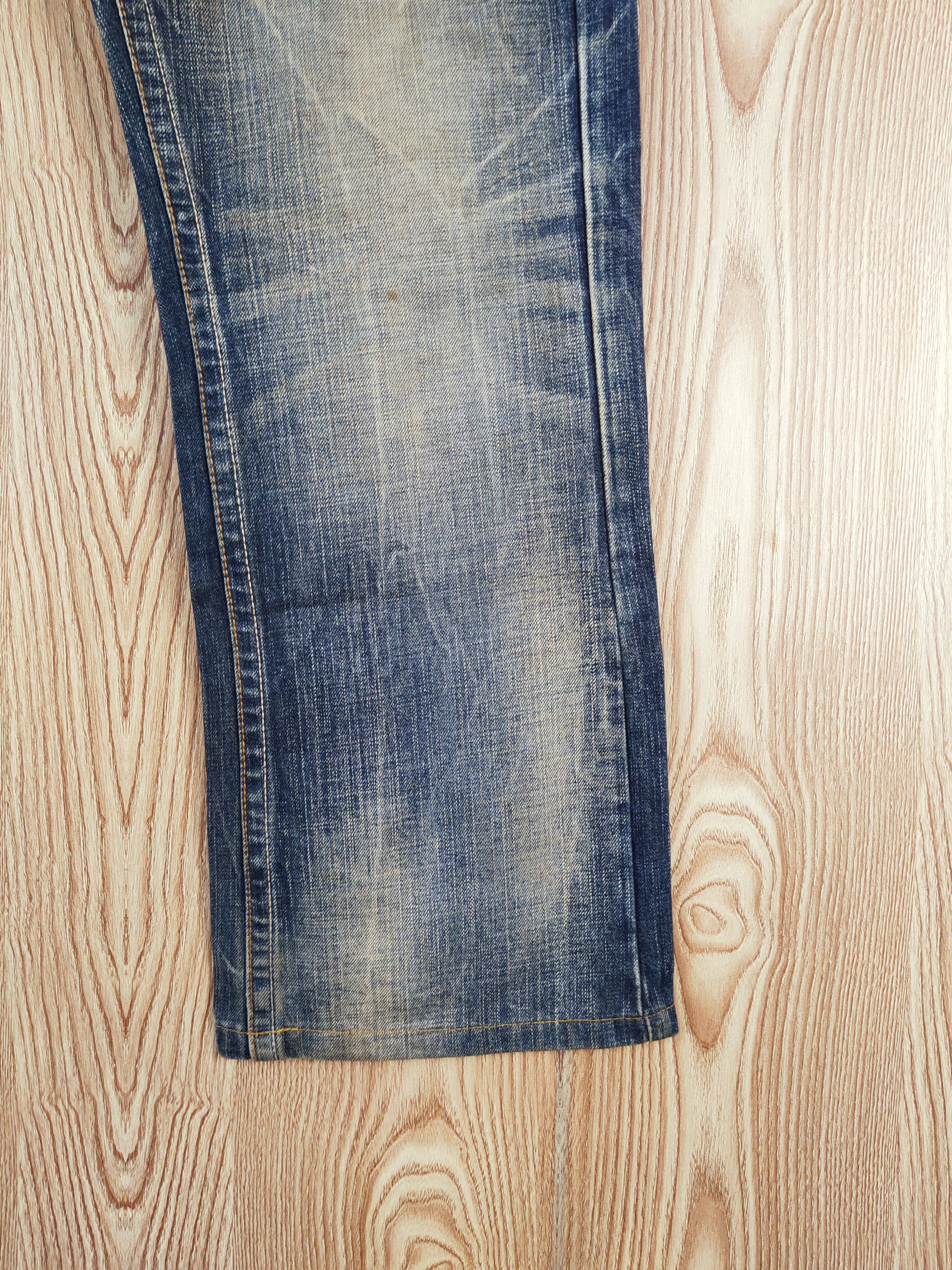 Japanese Brand Red Pepper Dark Blue Distressed Ripped Jeans #W381 Size US 32 / EU 48 - 7 Thumbnail