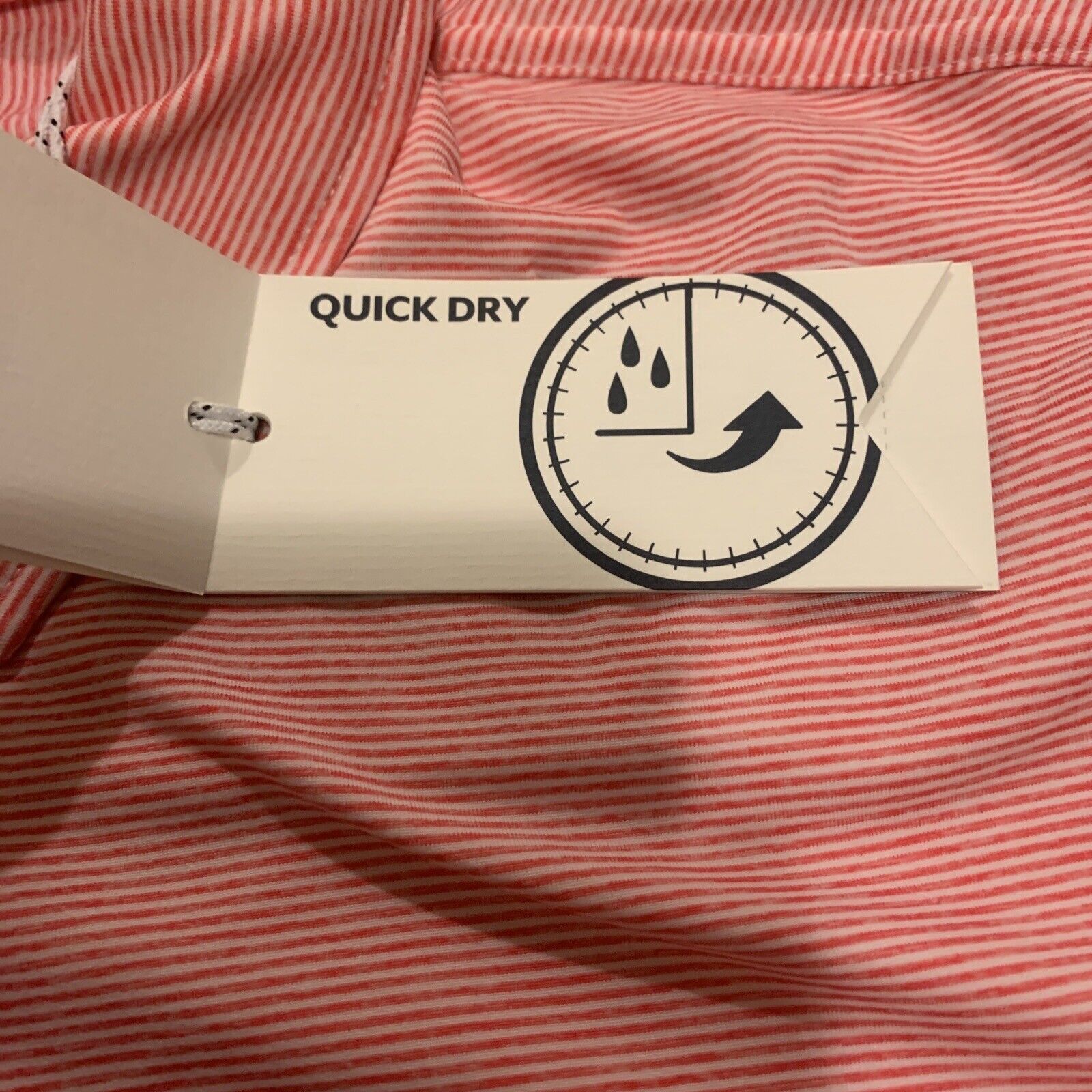 Vineyard Vines Vineyard Vines Polo Shirt Mens Large Performance Red Striped Size US L / EU 52-54 / 3 - 7 Thumbnail