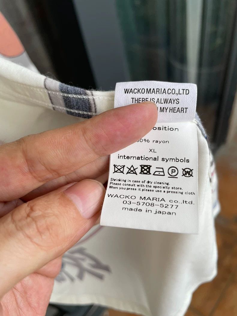 Wacko Maria wacko maria short-sleeved shirt Size US L / EU 52-54 / 3 - 4 Thumbnail