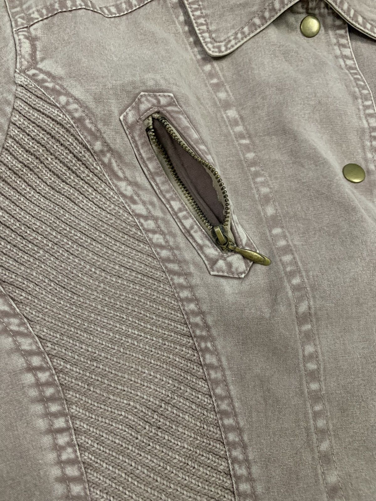 Japanese Brand Vintage Japanese Brand Snap Button Cotton Jacket Size L / US 10 / IT 46 - 6 Thumbnail