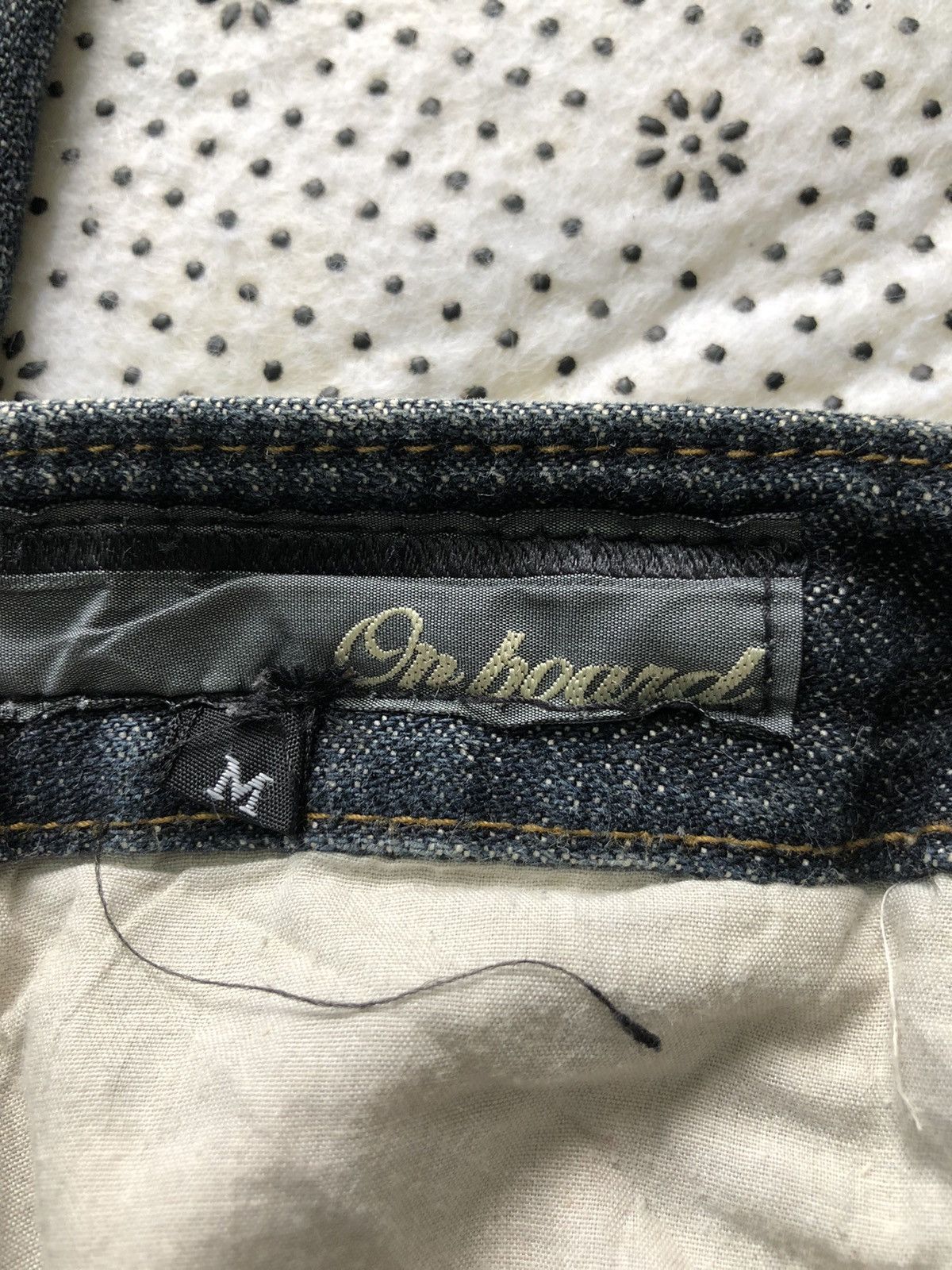 Hysteric Glamour × Japanese Brand Japanese Brand x On Board distressed jean Size 31" - 14 Thumbnail