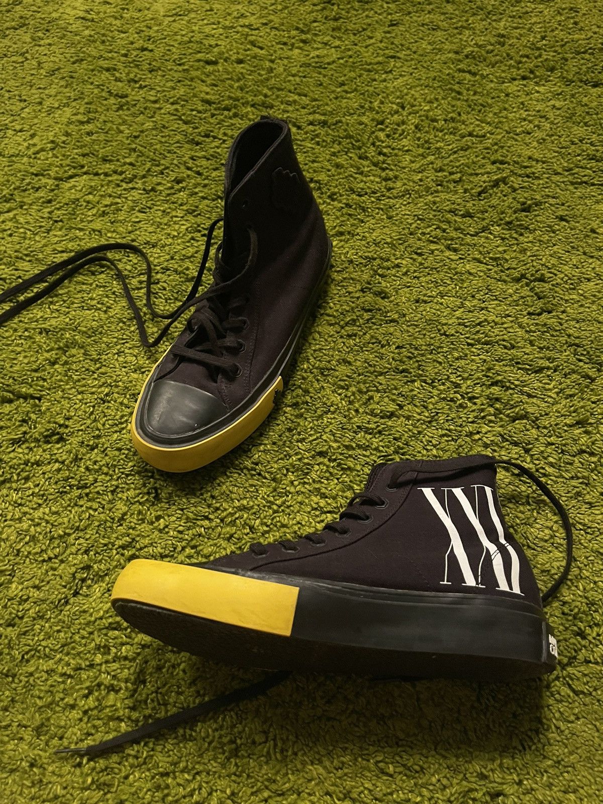 Marcelo Burlon Marcelo Burlon avant garde high top sneakers Size US 8 / EU 41 - 2 Thumbnail