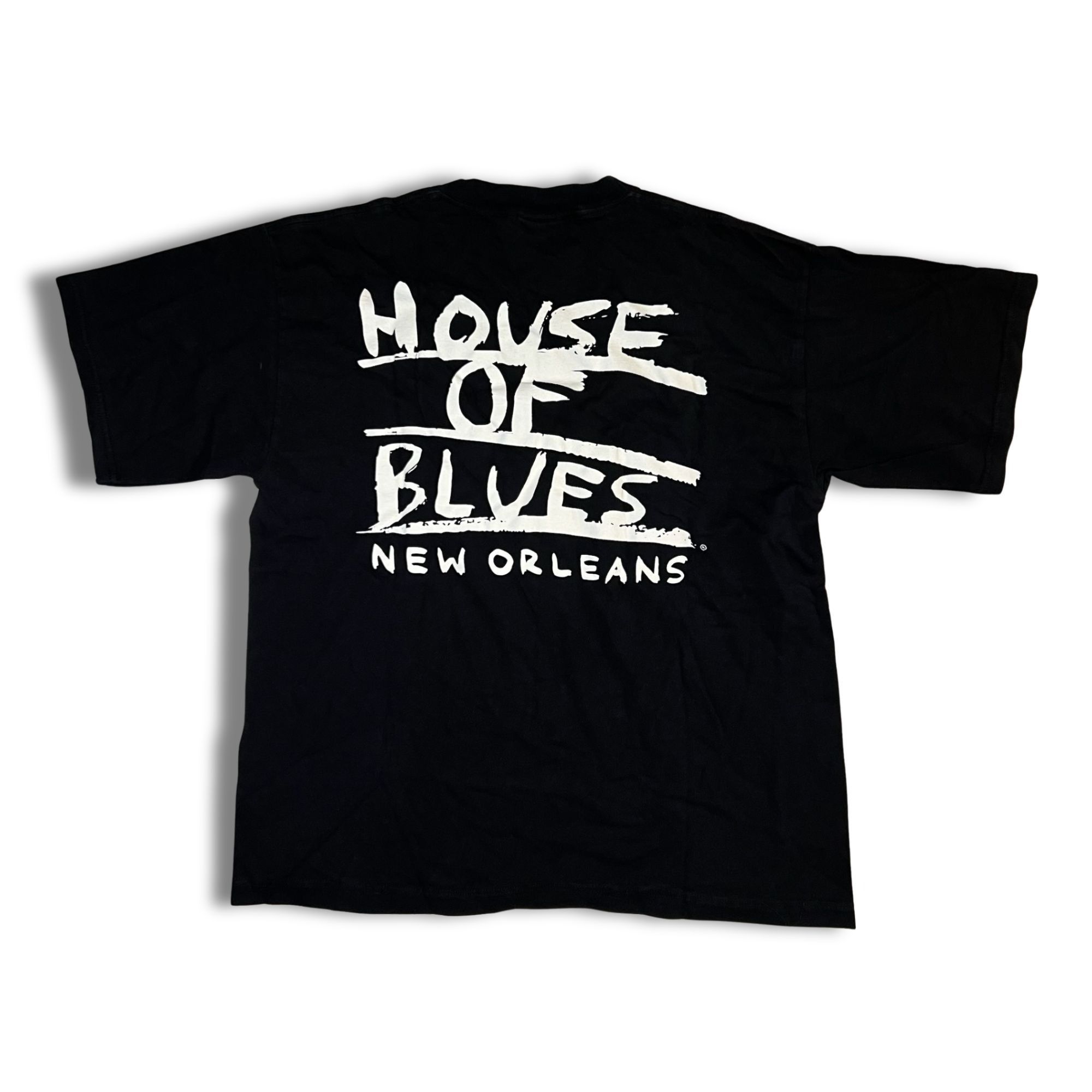 Other Vintage House Of Blues Myrtle Beach Black T-Shirt New Orlean Size US L / EU 52-54 / 3 - 3 Thumbnail