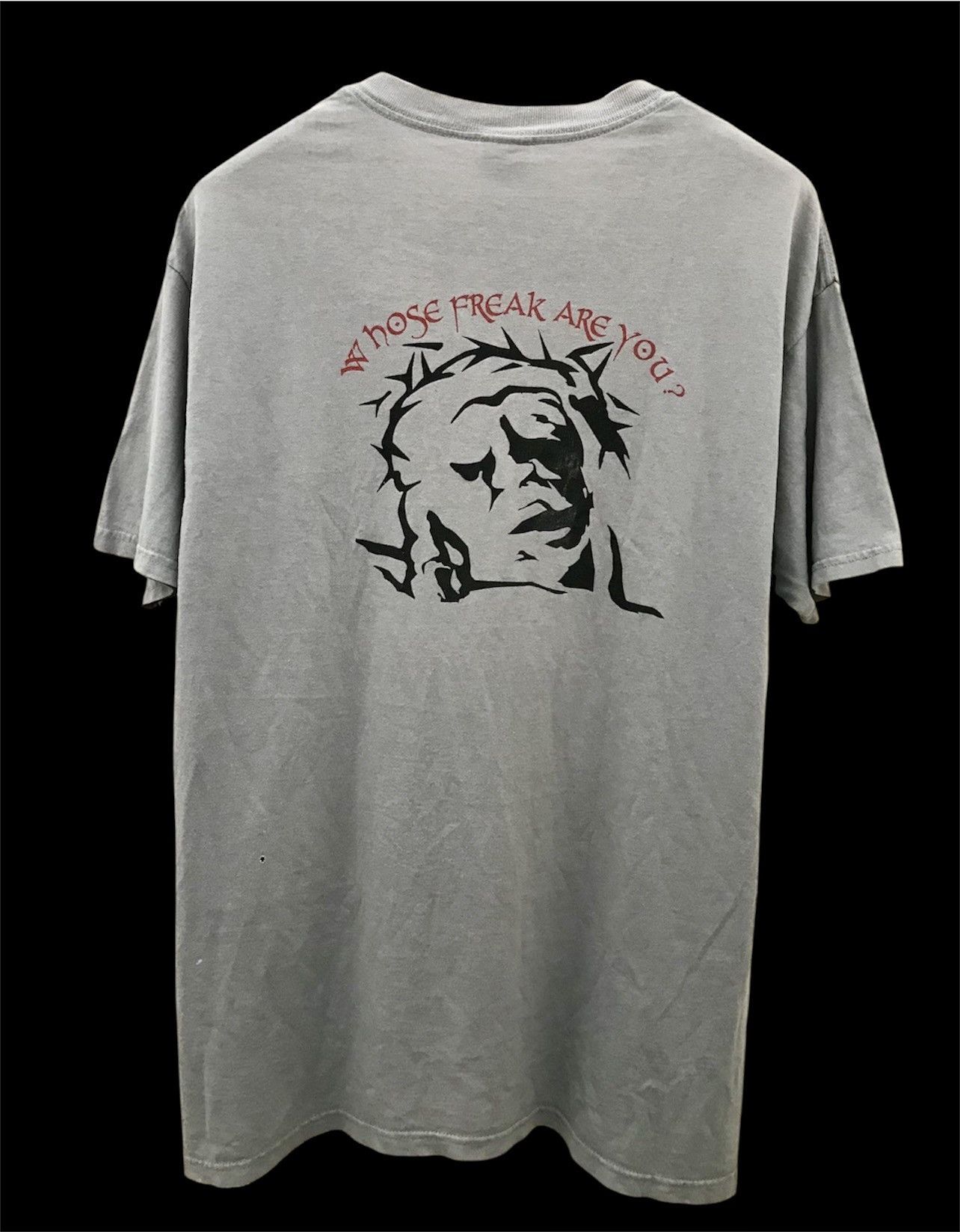 Vintage Vintage 90s Jesus Freak God Bible Holy Tee XL Size US XL / EU 56 / 4 - 1 Thumbnail