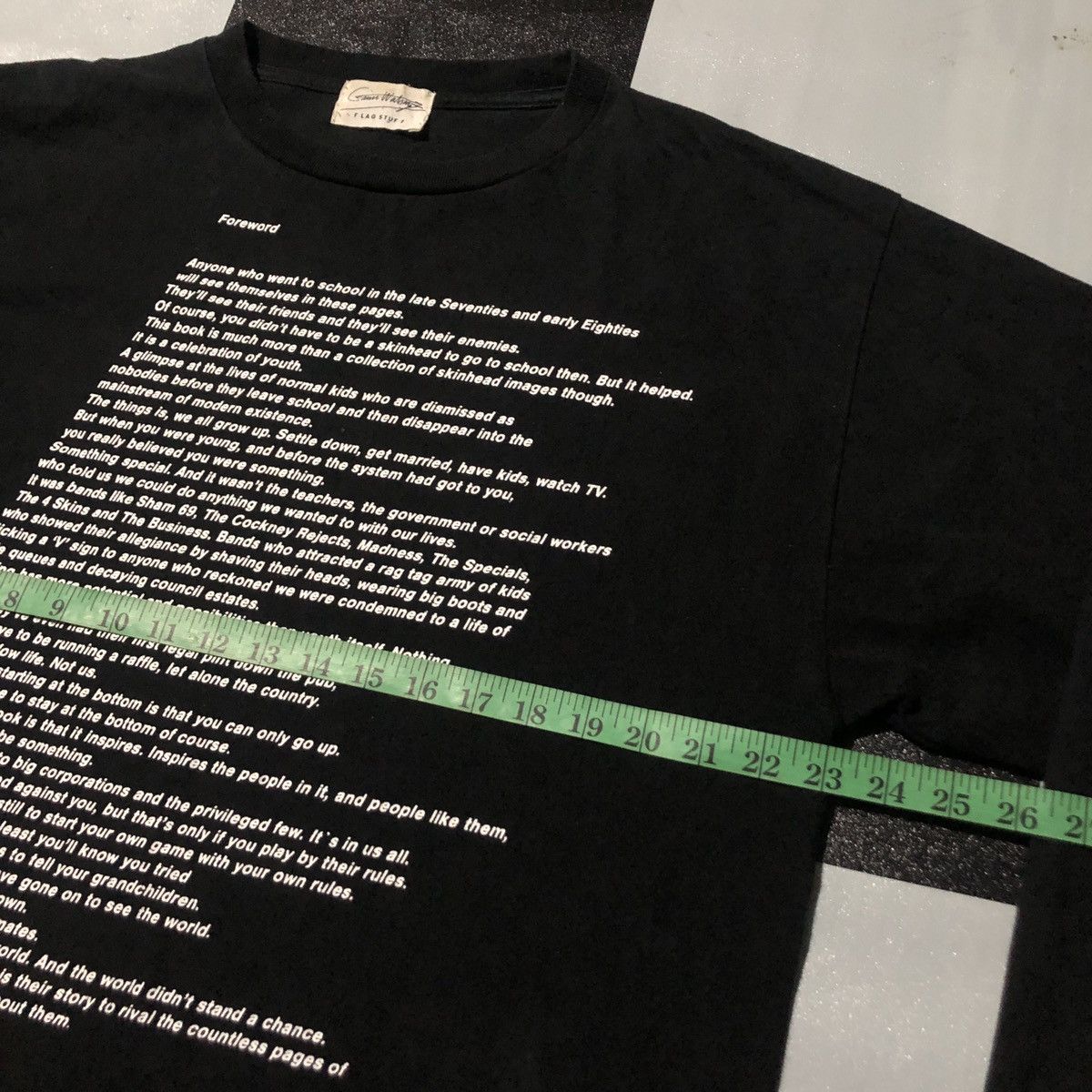 Flagstuff × Vintage Vintage Flagstuff X Gavin Watson Long Sleeve Tee Shirt Size US L / EU 52-54 / 3 - 10 Thumbnail