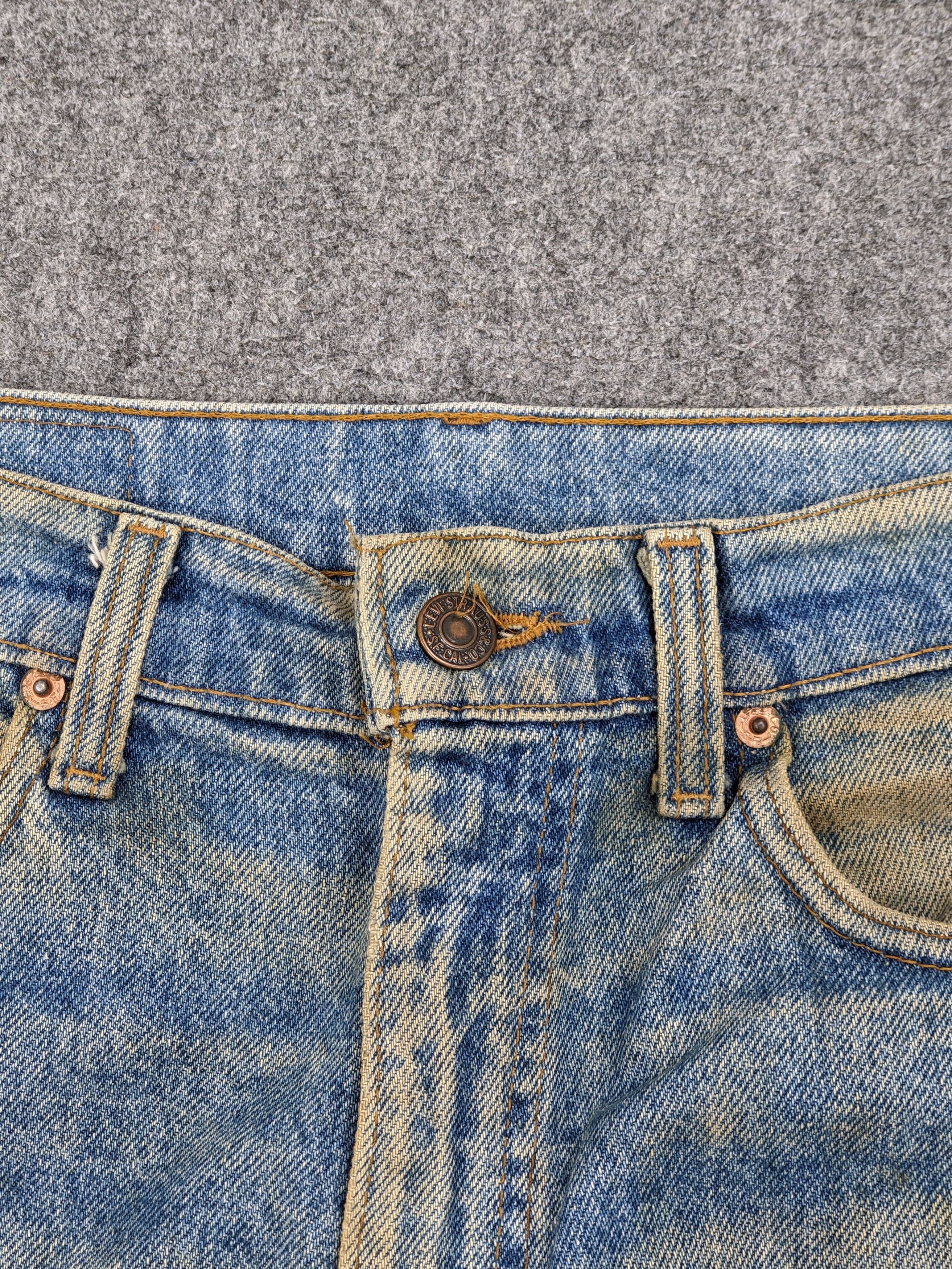 Levi's × Vintage Rusty 80s Vintage Levis 510 Faded Blue Jeans DJ0032Z Size US 29 - 9 Thumbnail