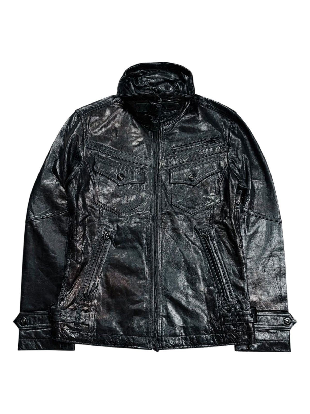 Ekam × Japanese Brand Ekam leather jacket | Grailed