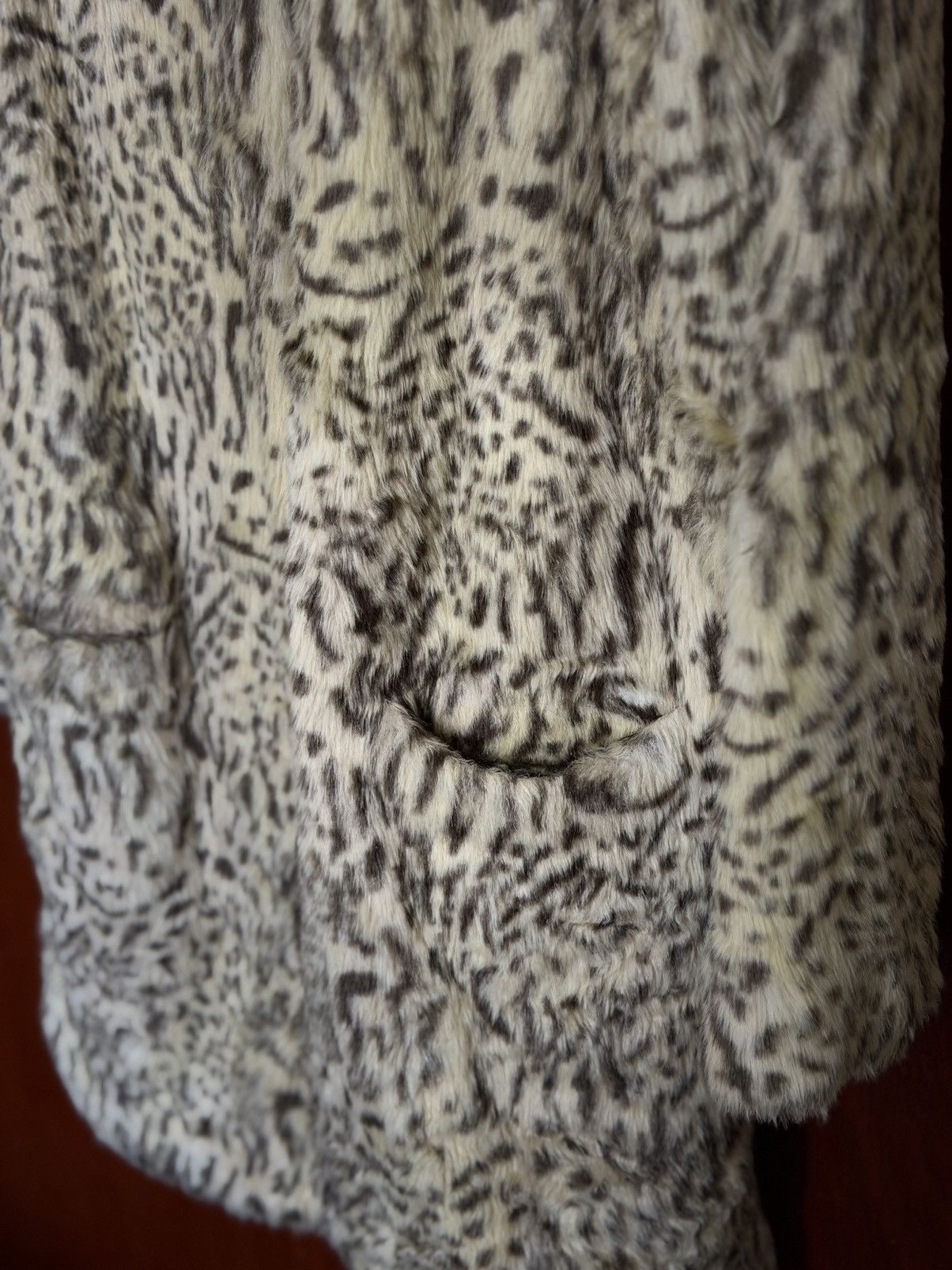 agnes b. vintage faux fur coat by French fashion designer Agnes b. Size XS / US 0-2 / IT 36-38 - 3 Thumbnail