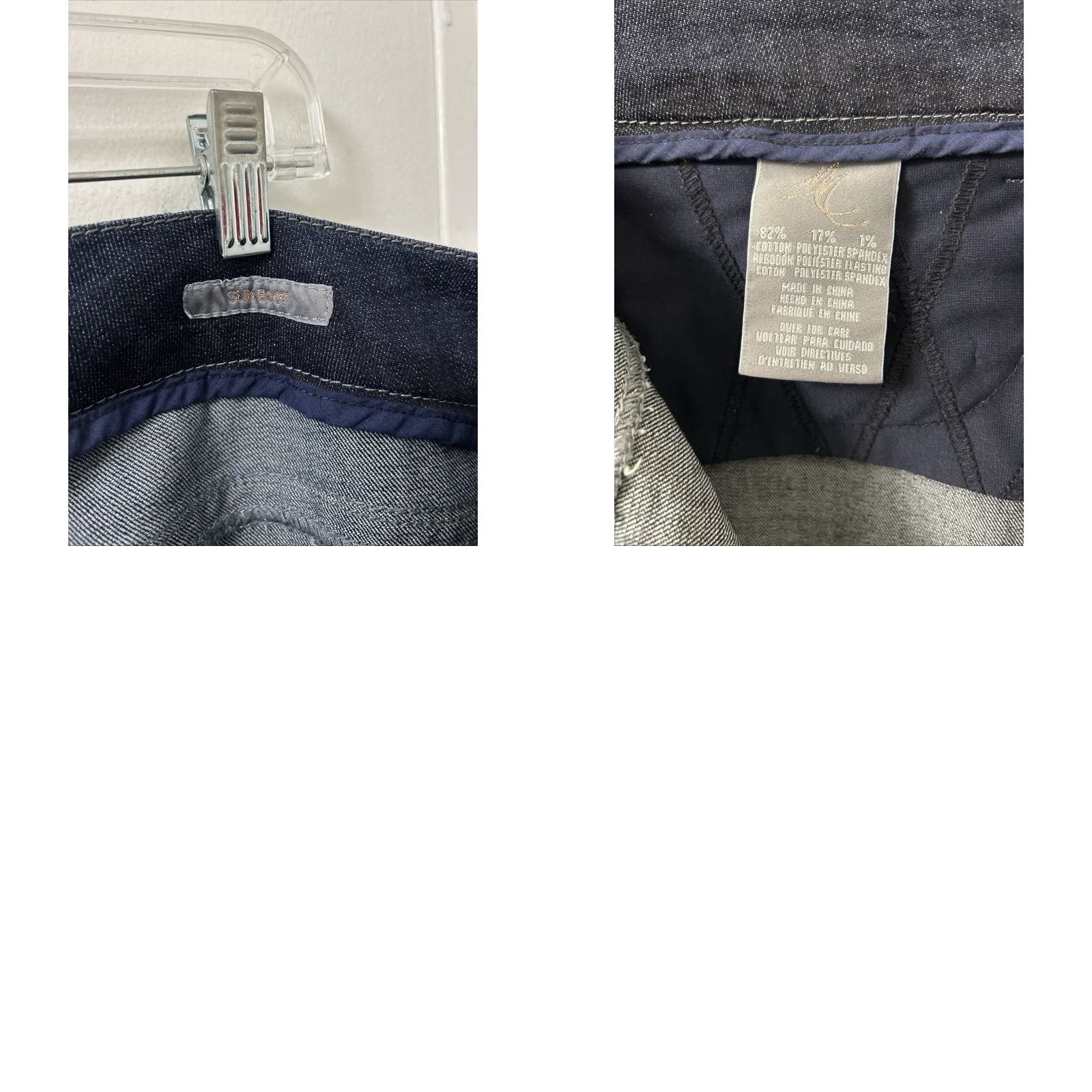 Melissa Melissa McCarthy Seven7 Jeans Slim Boot Womens 22W 31L Dark Wash Denim Blue Stretch Pockets 5-Pocket Regular Size Type Mens? Size 40" / US 18 - 9 Thumbnail