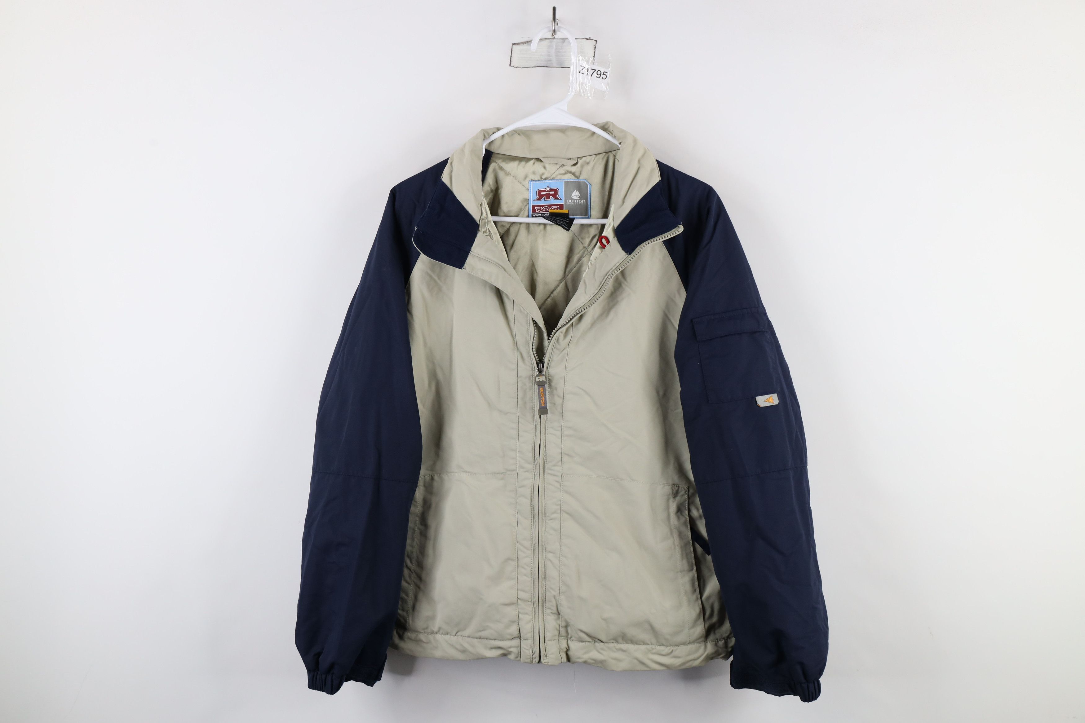 Burton × Vintage Vintage Burton Snowboarding Quilted Full Zip Bomber Jacket Size S / US 4 / IT 40 - 1 Thumbnail