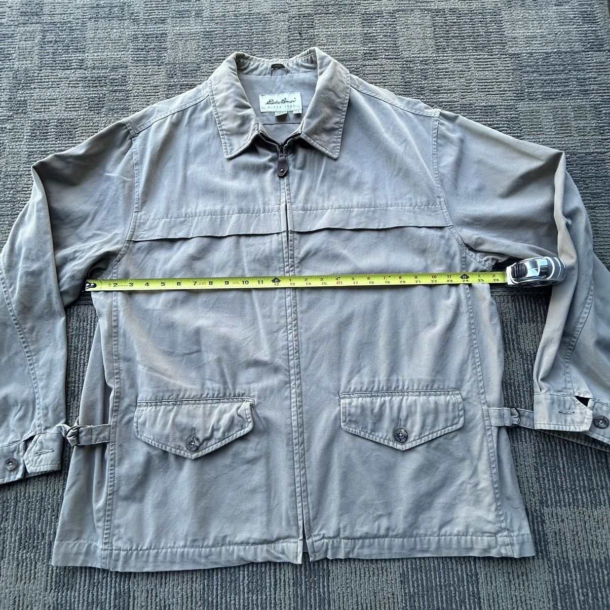 Eddie Bauer Eddie Bauer Vintage Khaki Canvas Utility Full-Zip Jacket Size US L / EU 52-54 / 3 - 6 Thumbnail