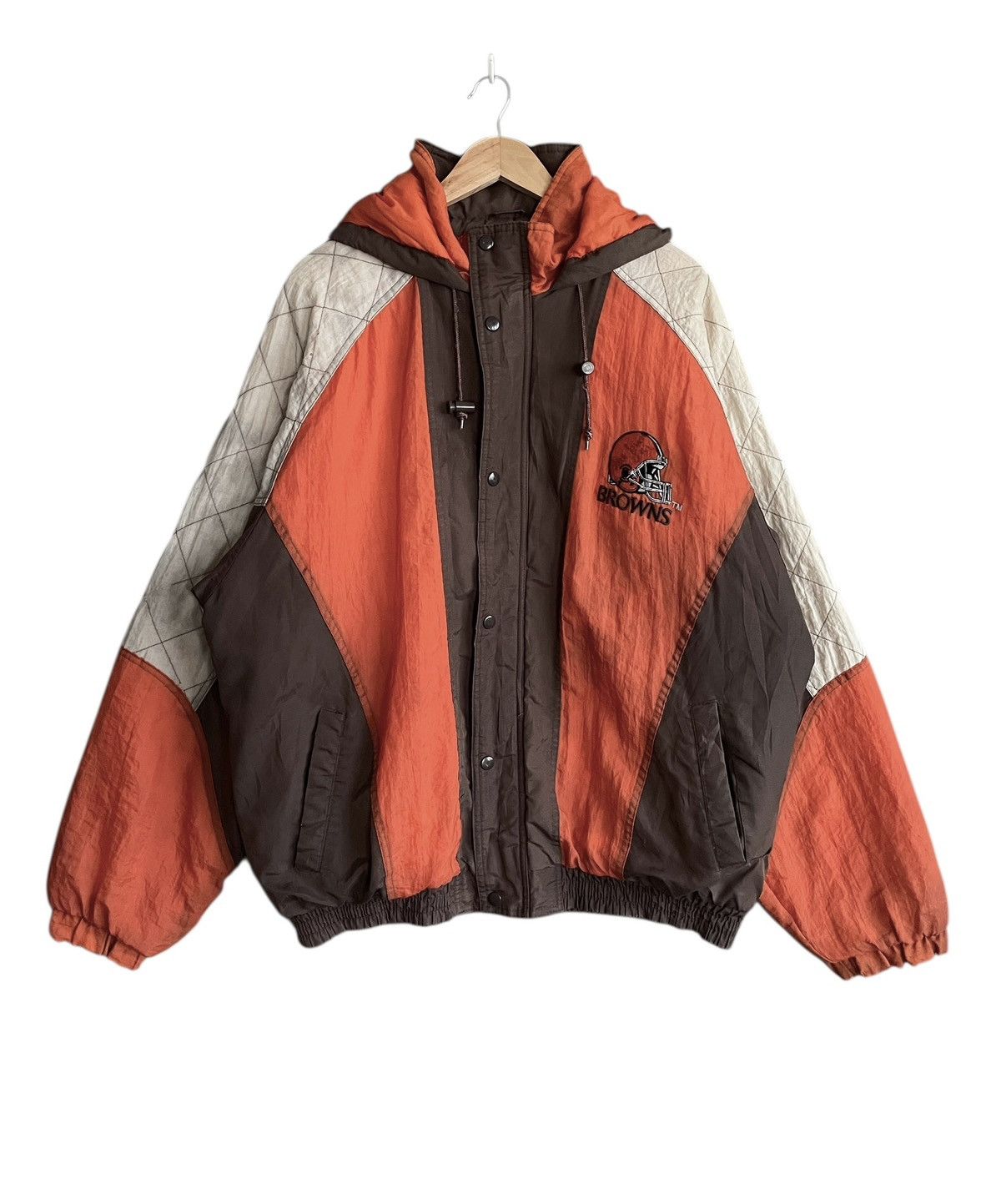 NFL Rare Design Vintage Brand Starter X NFL Browns Jacket 1990s Size US XL / EU 56 / 4 - 2 Thumbnail