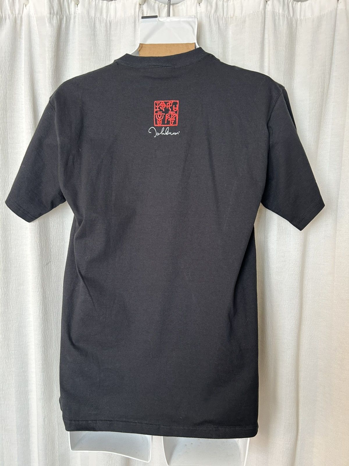 Fruit Of The Loom Tee: john lennon beatles imagine yoko ono dbl sided med 90s? Size US M / EU 48-50 / 2 - 2 Thumbnail