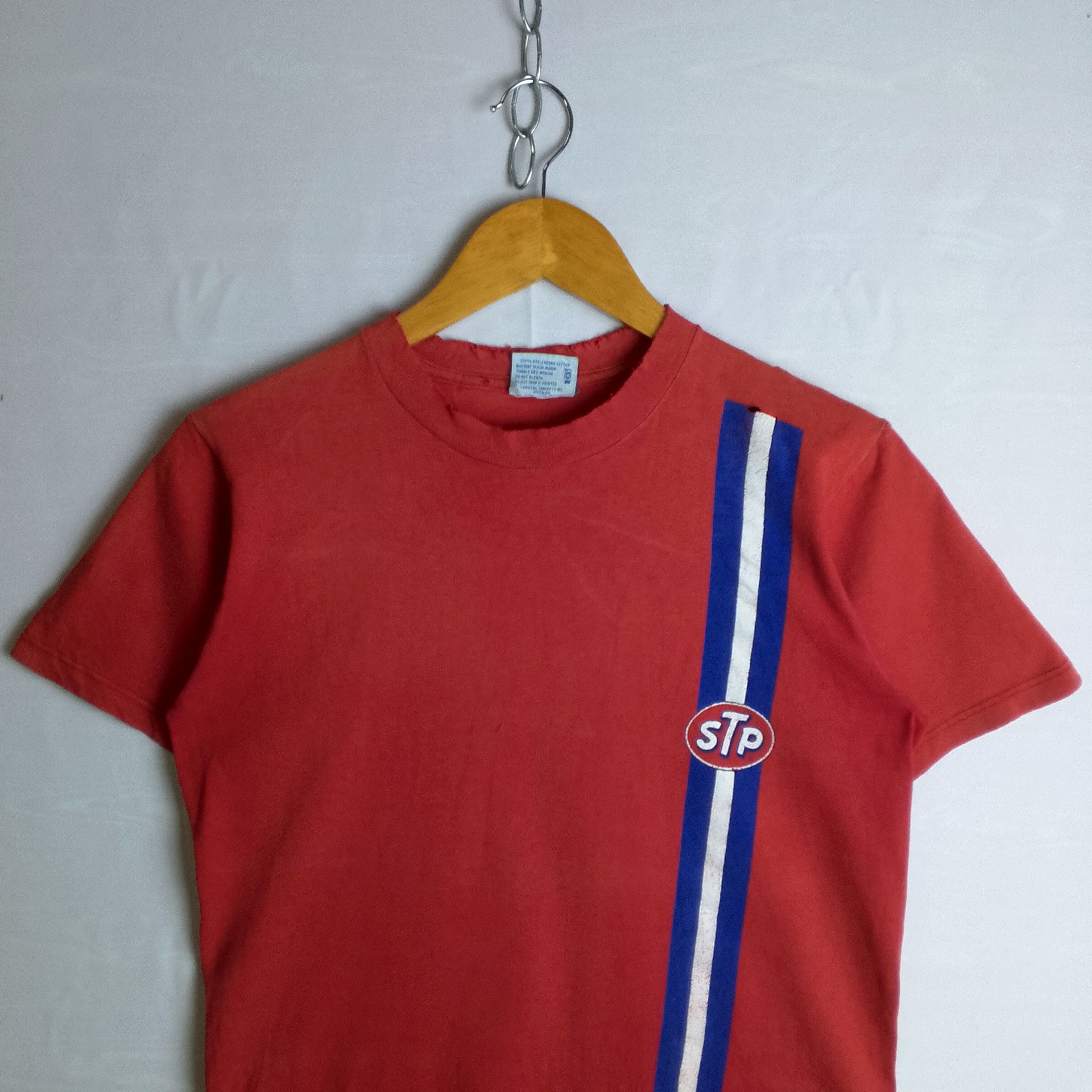 Vintage Trash‼️Vintage STP @1997 Distressed Tee Size US S / EU 44-46 / 1 - 2 Thumbnail