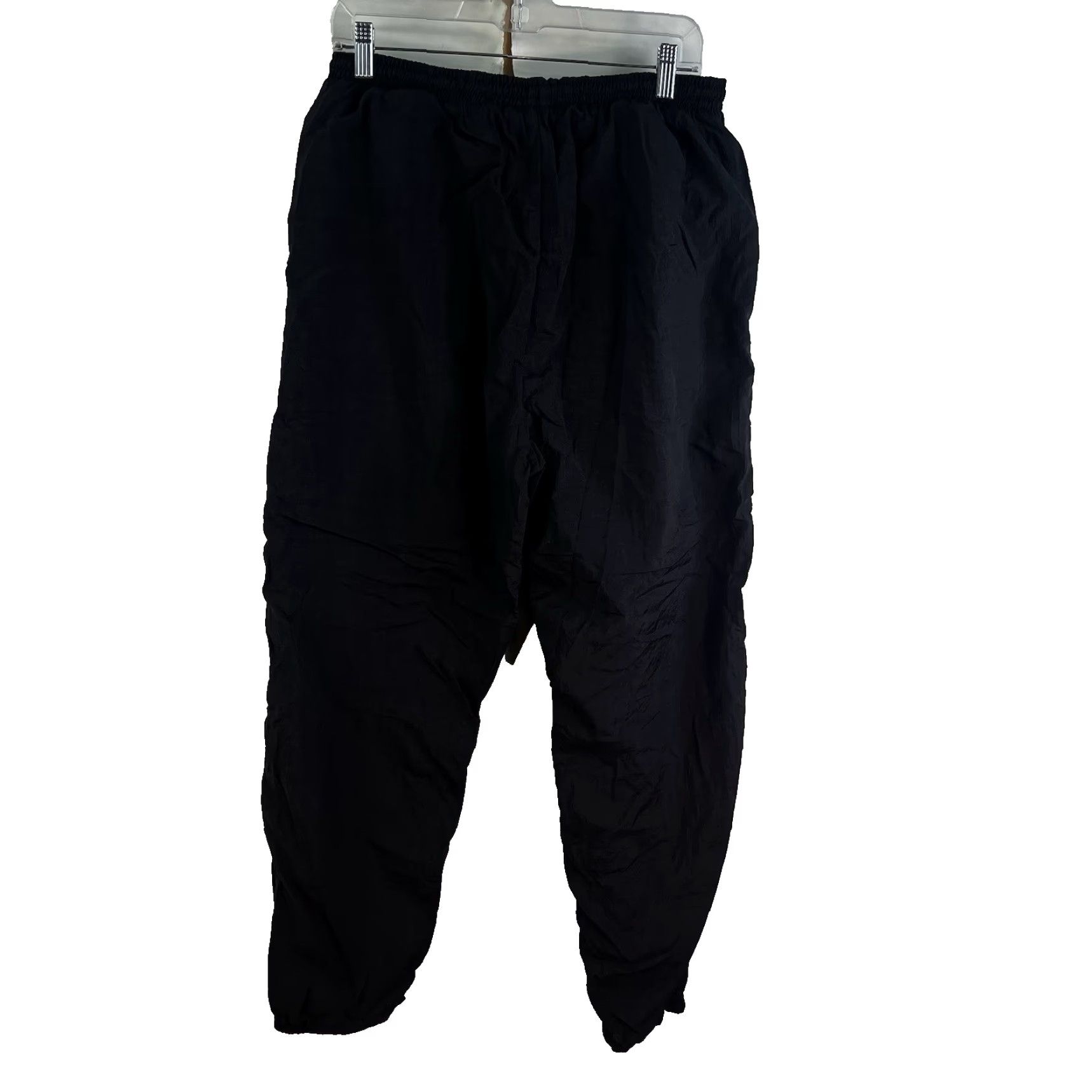 Reebok VINTAGE Reebok Track Pants Men XL Black Nylon Lined Tapered 90s Athleisure Size US 36 / EU 52 - 5 Thumbnail