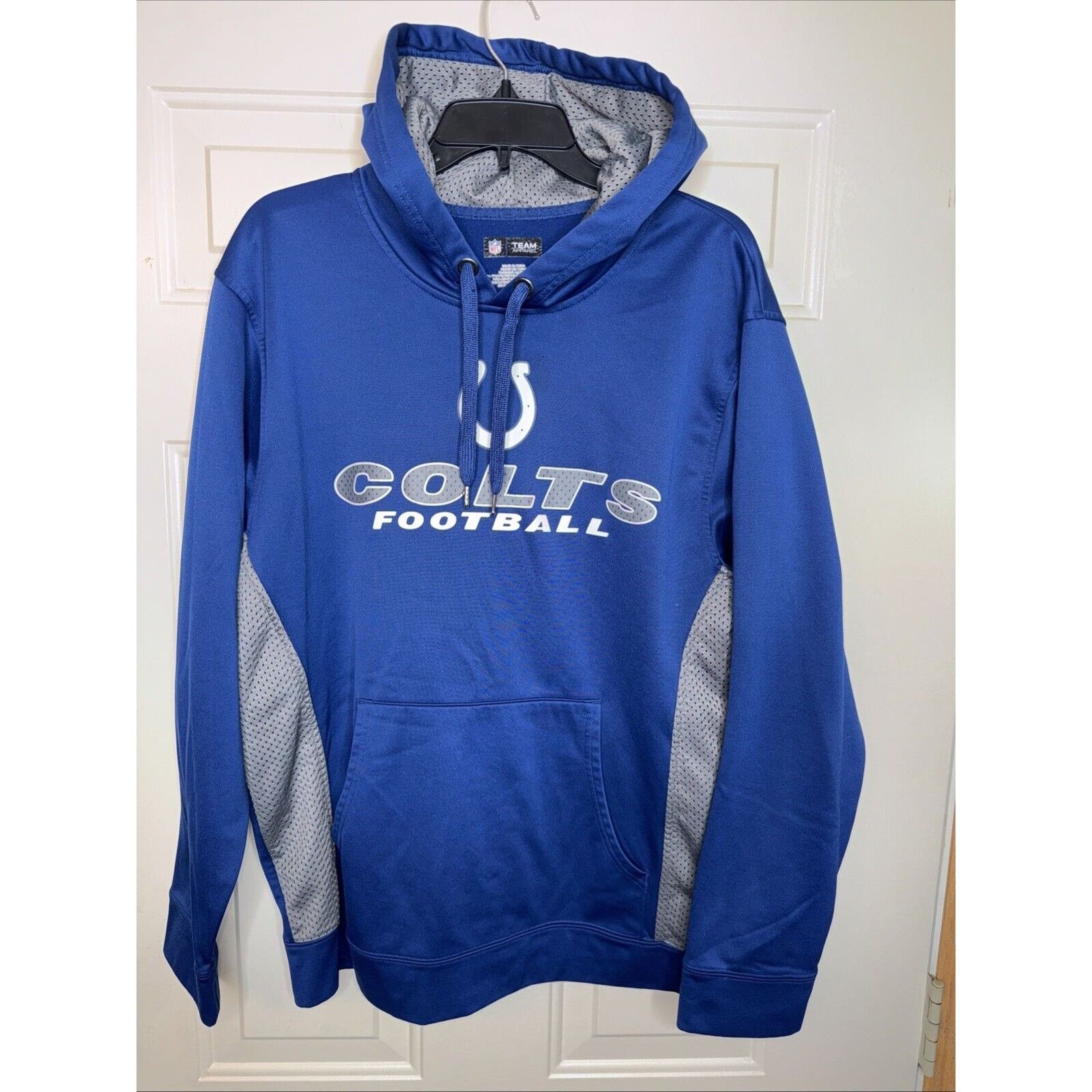 NFL Indianapolis Colts NFL Hoodie Sweatshirt Men’s Large Blue Size US L / EU 52-54 / 3 - 1 Thumbnail