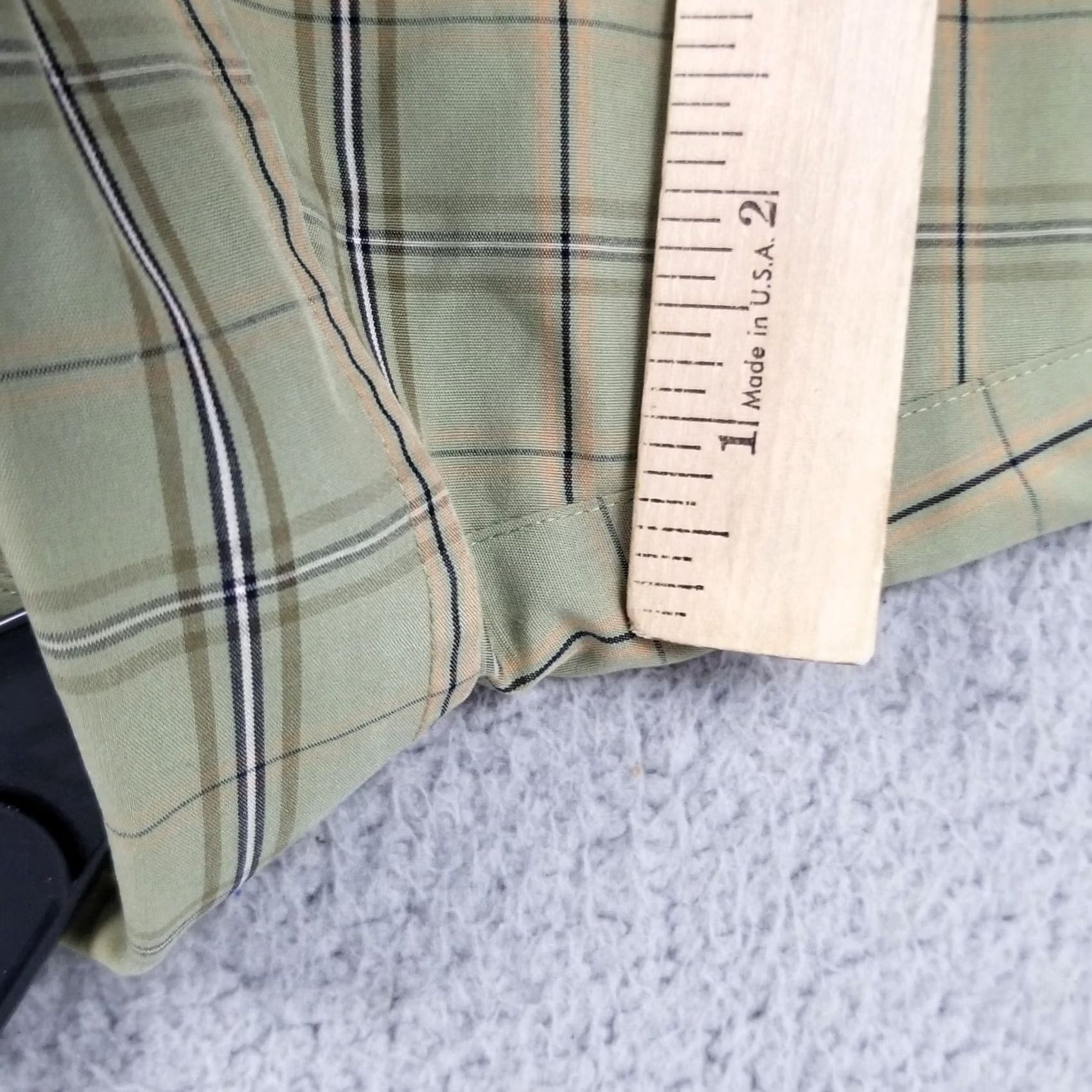 Eddie Bauer Eddie Bauer Wrinkle Resistant Relaxed Fit Shirt Men L Brown Button-Up Long Sleeve Casual Business Check Cotton 100% Size US L / EU 52-54 / 3 - 3 Thumbnail