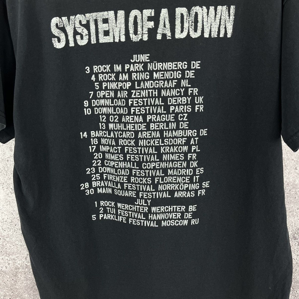 Band Tees 2015 System Of A Down North American Tour Eagle Big Logo Size US M / EU 48-50 / 2 - 8 Thumbnail