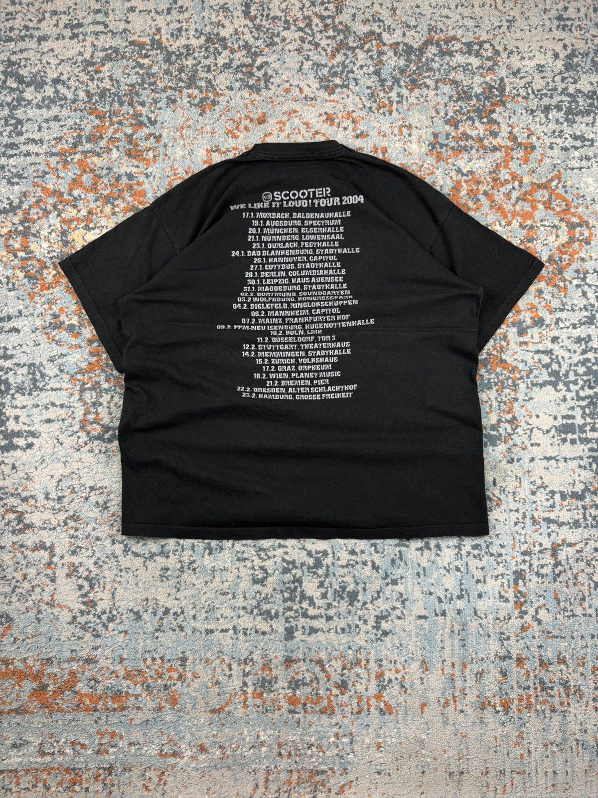 Band Tees × Vintage Vintage 2004 Scooter we like it loud tour graphic band tee Size US XL / EU 56 / 4 - 2 Thumbnail