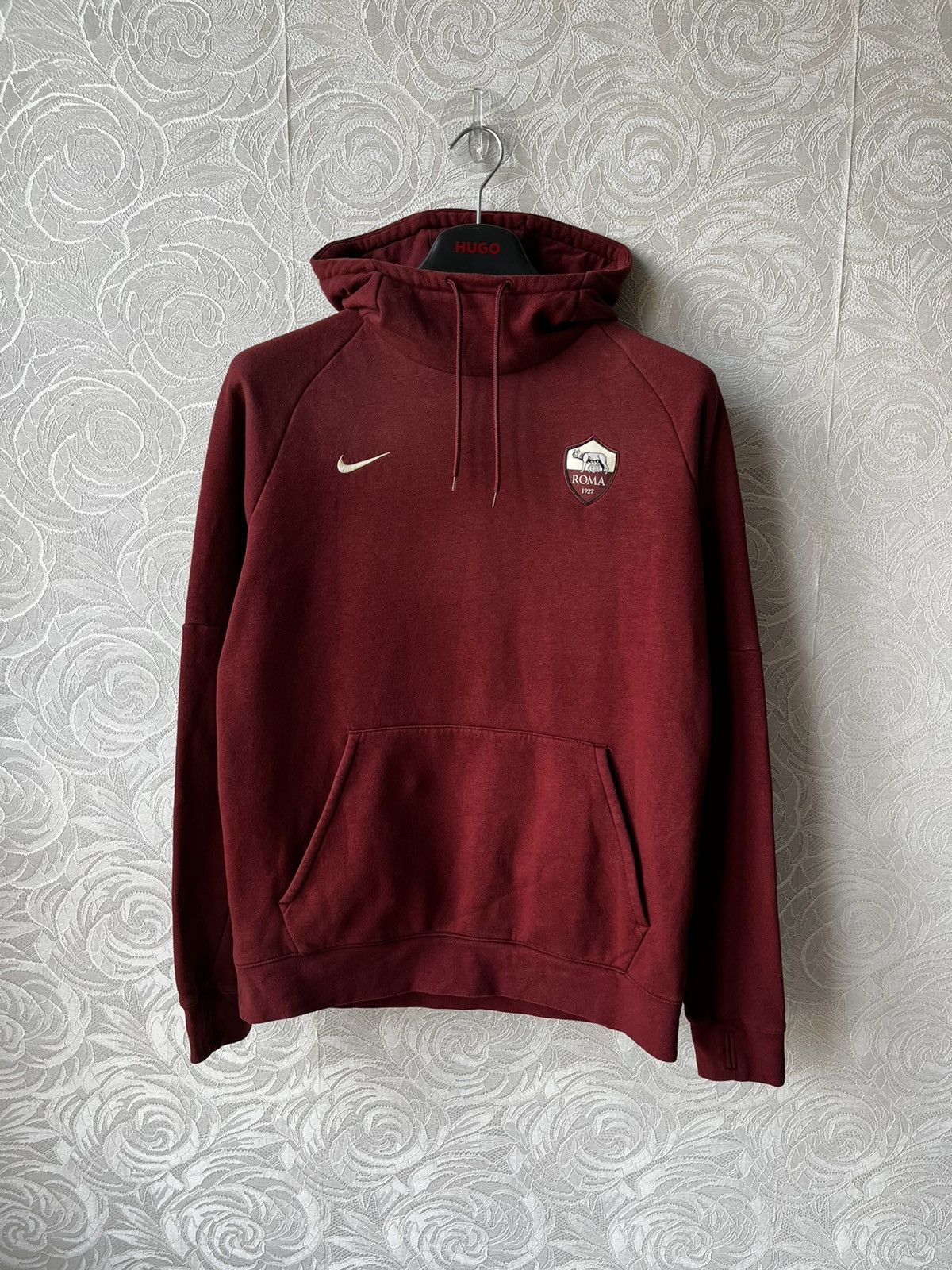 Nike AS Roma FC 2019/2020 Soccer Football Hoodie Sweatshirt