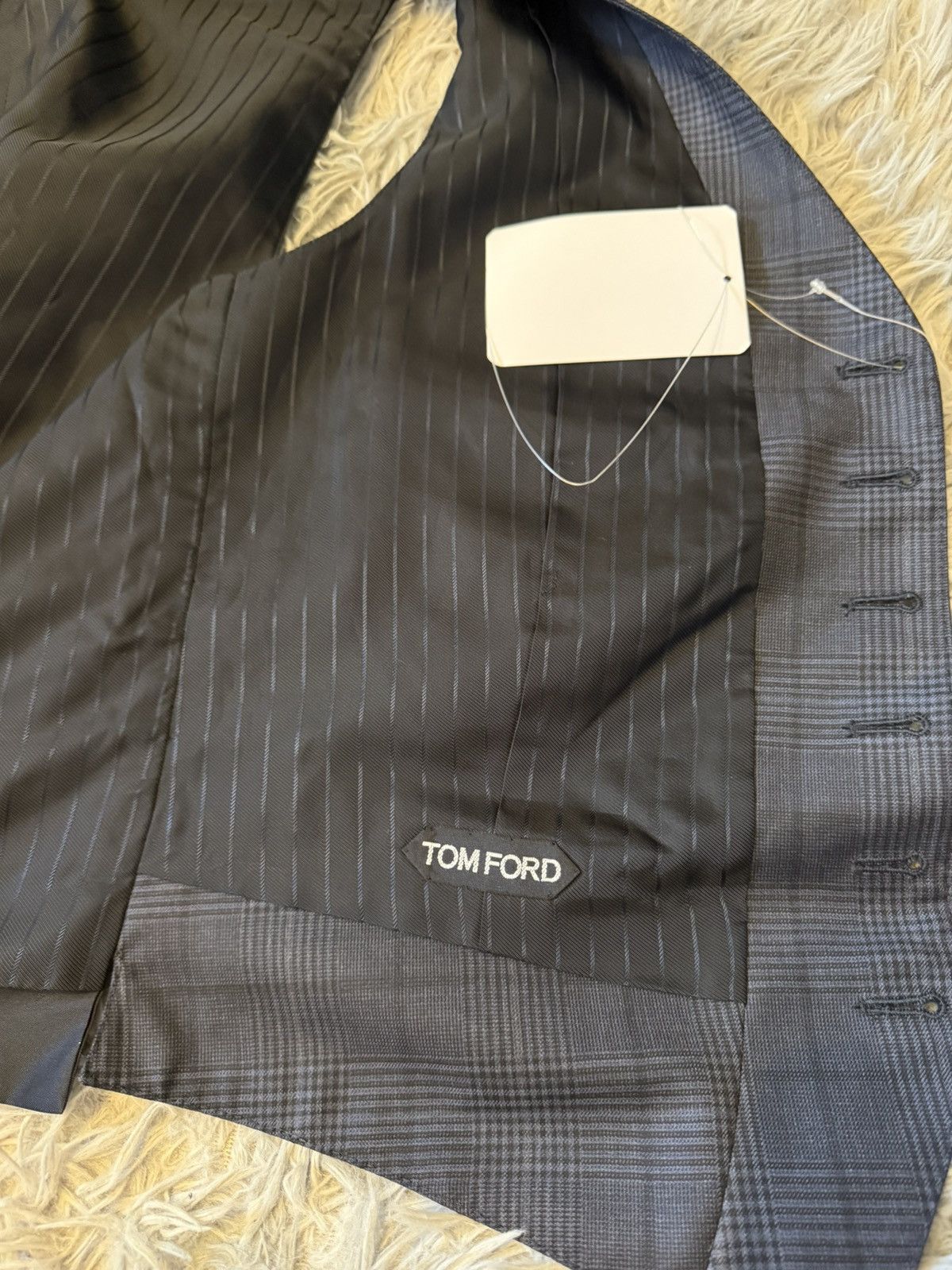Tom Ford Wool suit vest Size 50R - 6 Thumbnail