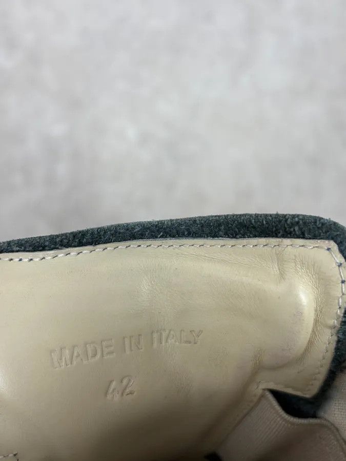 Maison Margiela Martin Margiela Blue Replica Suede Leather Shoes Size US 9 / EU 42 - 9 Thumbnail