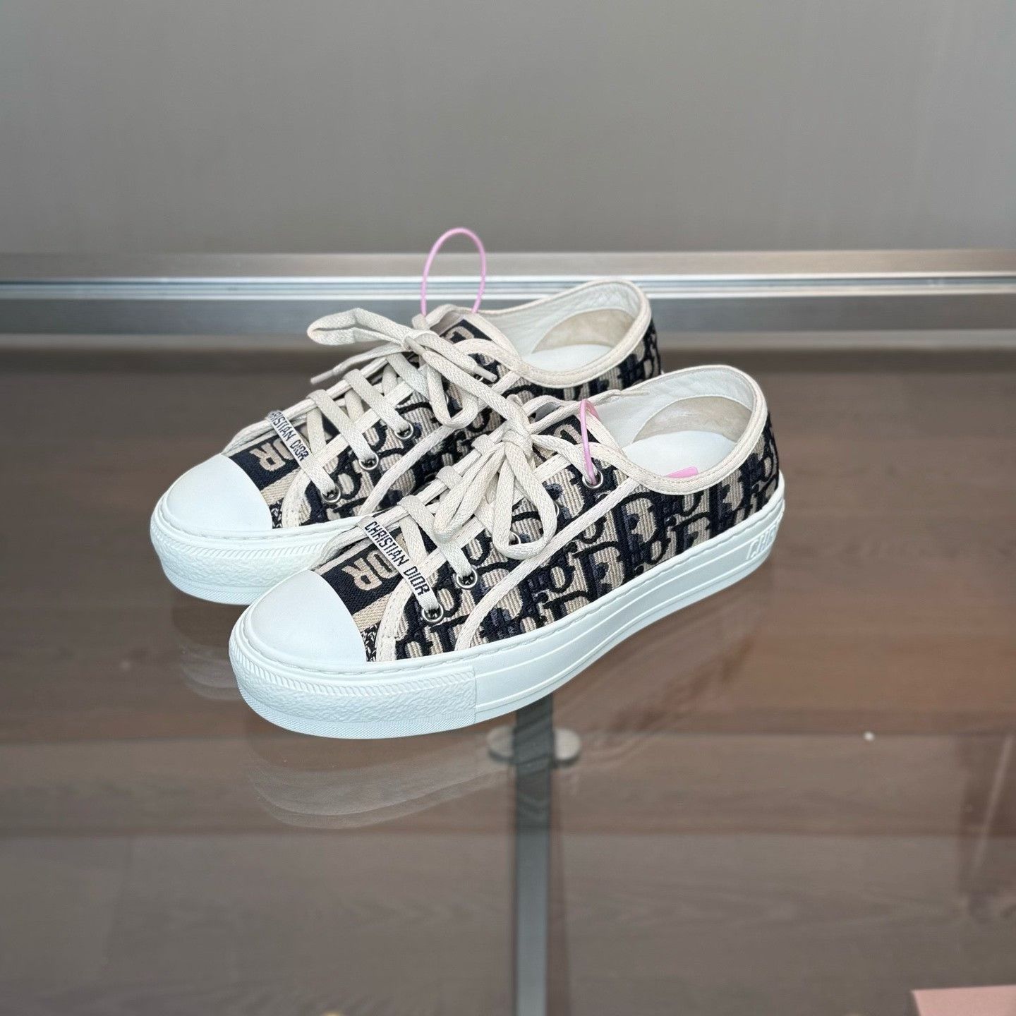 Dior Dior Lowtop Sneakers it_36 Women Size US 6 / IT 36 - 1 Thumbnail