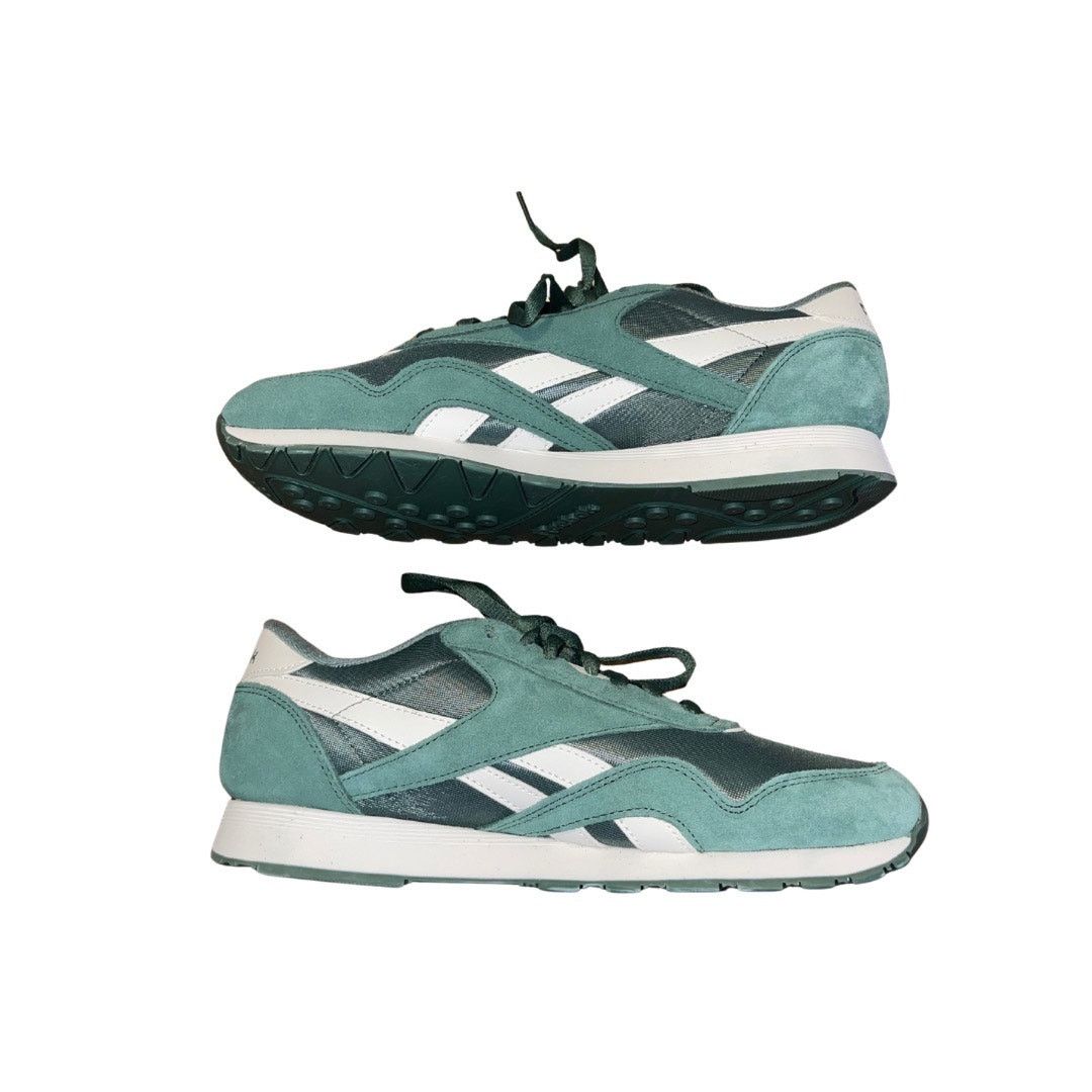 Reebok Reebok Green Classic Nylon Vintage Sneakers Suede 11 NWT 90s Size US 11 / EU 44 - 1 Thumbnail