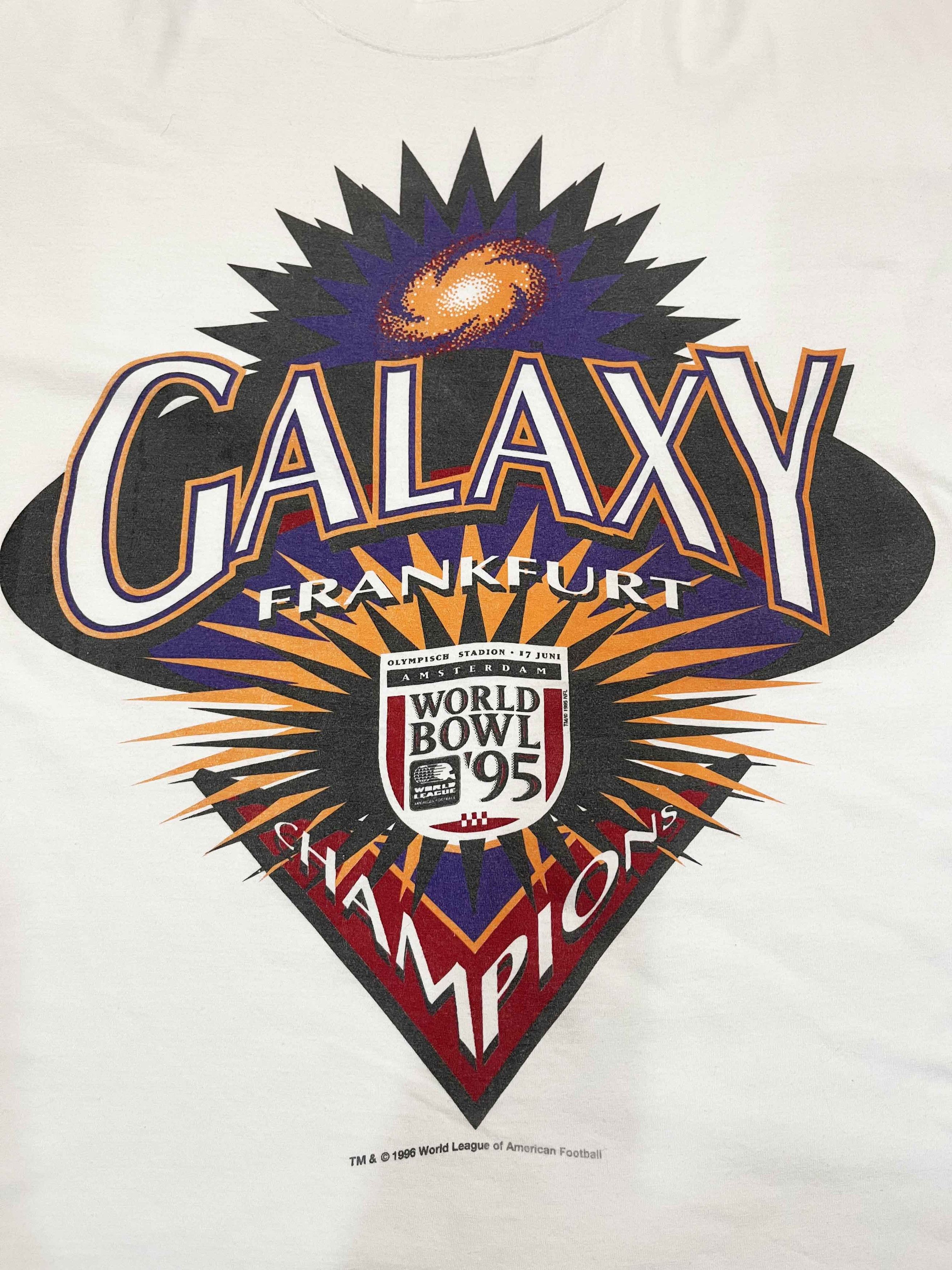 Vintage Vintage 1996 Frankfurt Galaxy World League Football T-Shirt Size US L / EU 52-54 / 3 - 2 Thumbnail