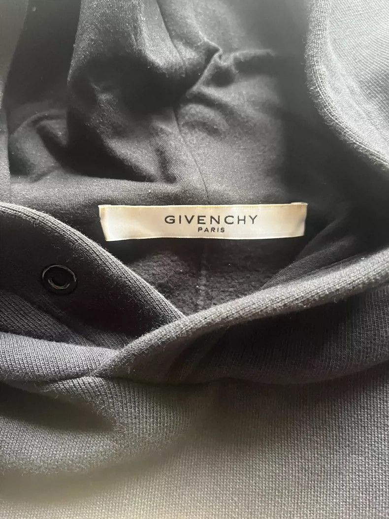 Givenchy Givenchy Fossil Skull Print Black Hoodie Size US L / EU 52-54 / 3 - 2 Thumbnail