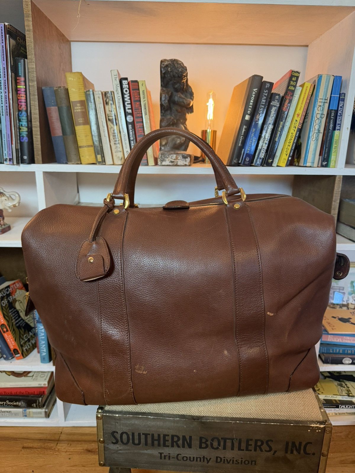 Brioni Brioni Leather Duffel Size ONE SIZE - 4 Thumbnail