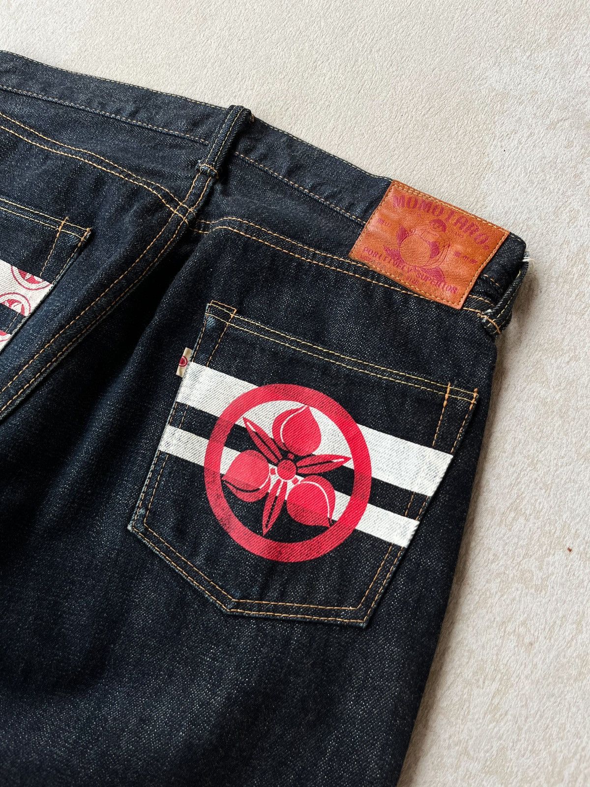 Momotaro Jeans Momotaro Japan Indigo Denim Oz Selvedge Jeans Size US 32 / EU 48 - 10 Thumbnail