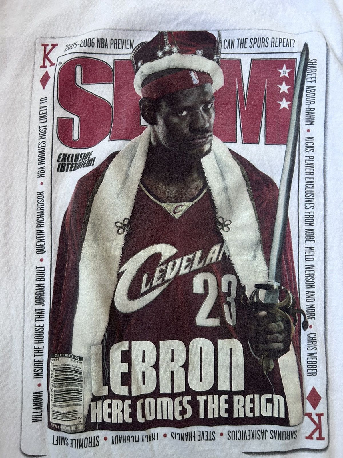 Vintage King LeBron 👑 Size US XL / EU 56 / 4 - 3 Thumbnail