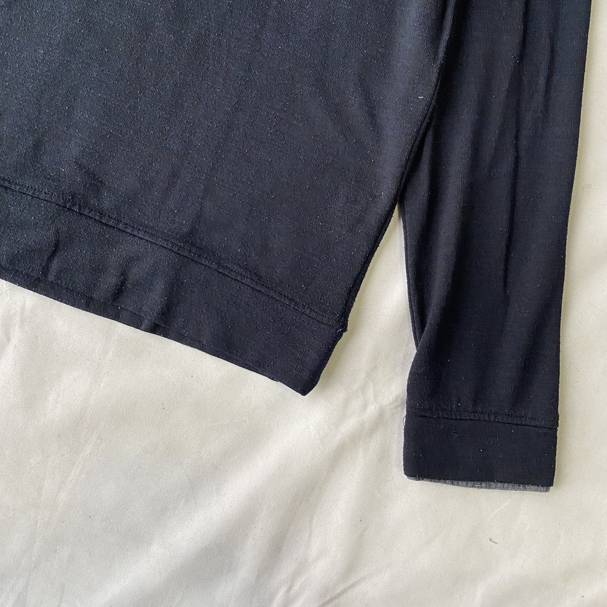 If Six Was Nine × Japanese Brand × Le Grande Bleu (L.G.B.) Goth Japanese Style Double Layers Long Sleeve Tees Size US L / EU 52-54 / 3 - 5 Thumbnail