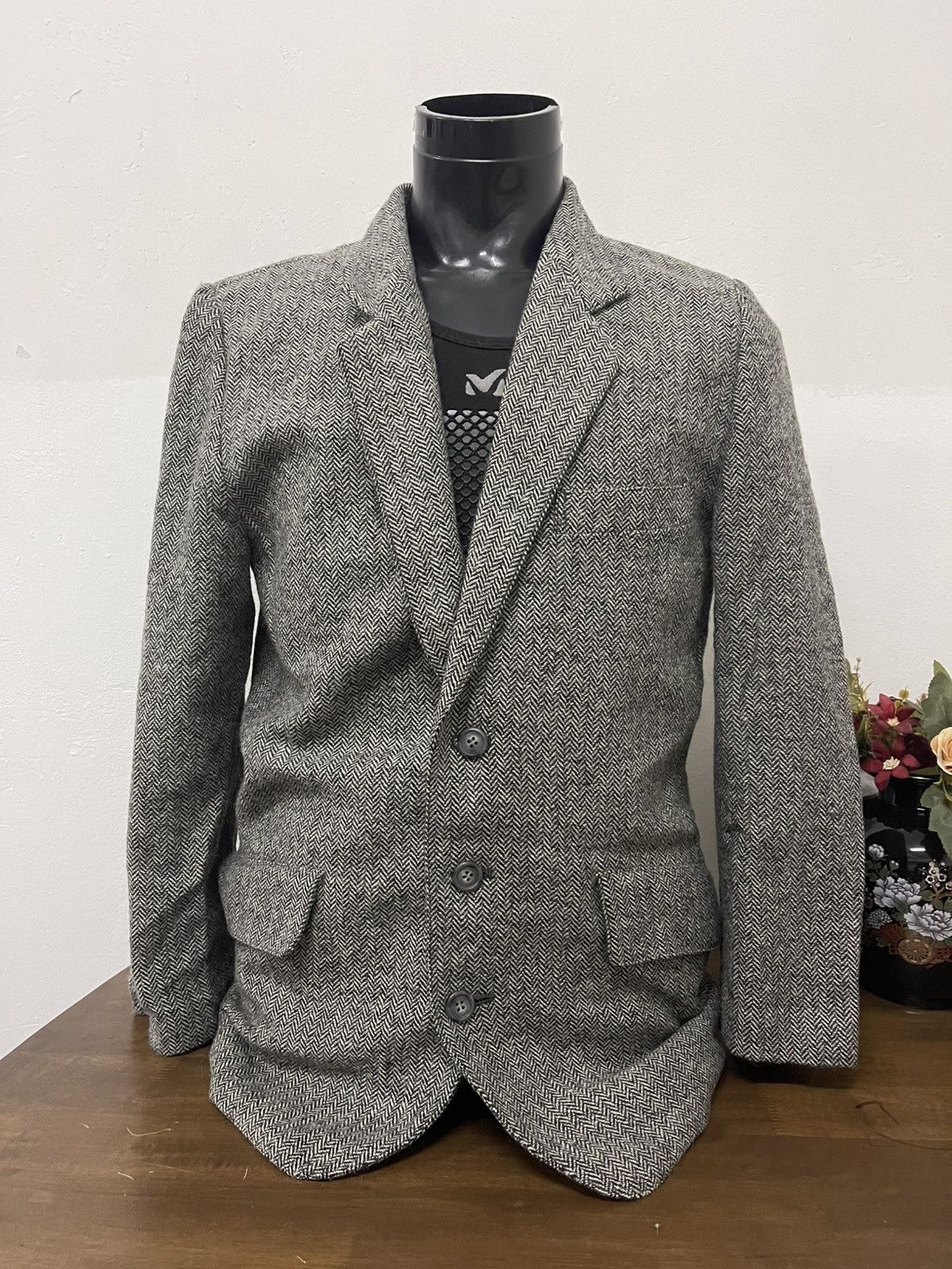 Issey Miyake × Vintage Issey Miyake Wool Coat Jacket Size US M / EU 48-50 / 2 - 1 Thumbnail
