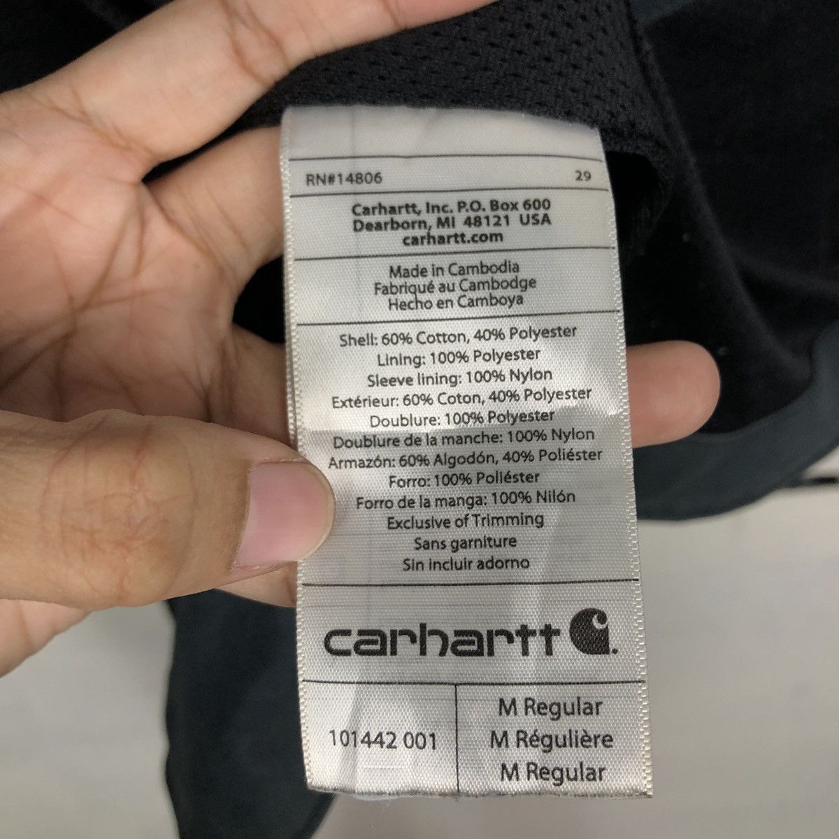 Carhartt 📌Vintage Chore Worker Jacket Carhartt Zipper Detroit Size US M / EU 48-50 / 2 - 23 Thumbnail