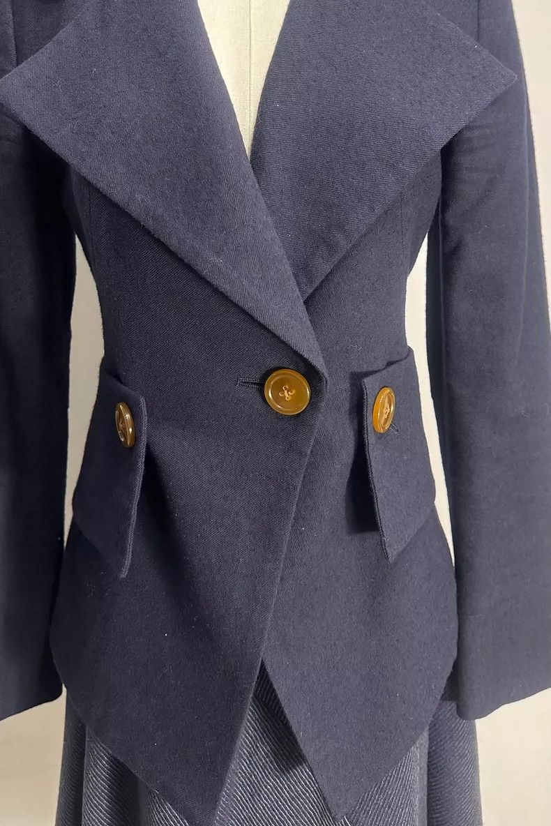 Vivienne Westwood Vivienne Westwood A Tibetan blue double coat Size M / US 6-8 / IT 42-44 - 5 Thumbnail