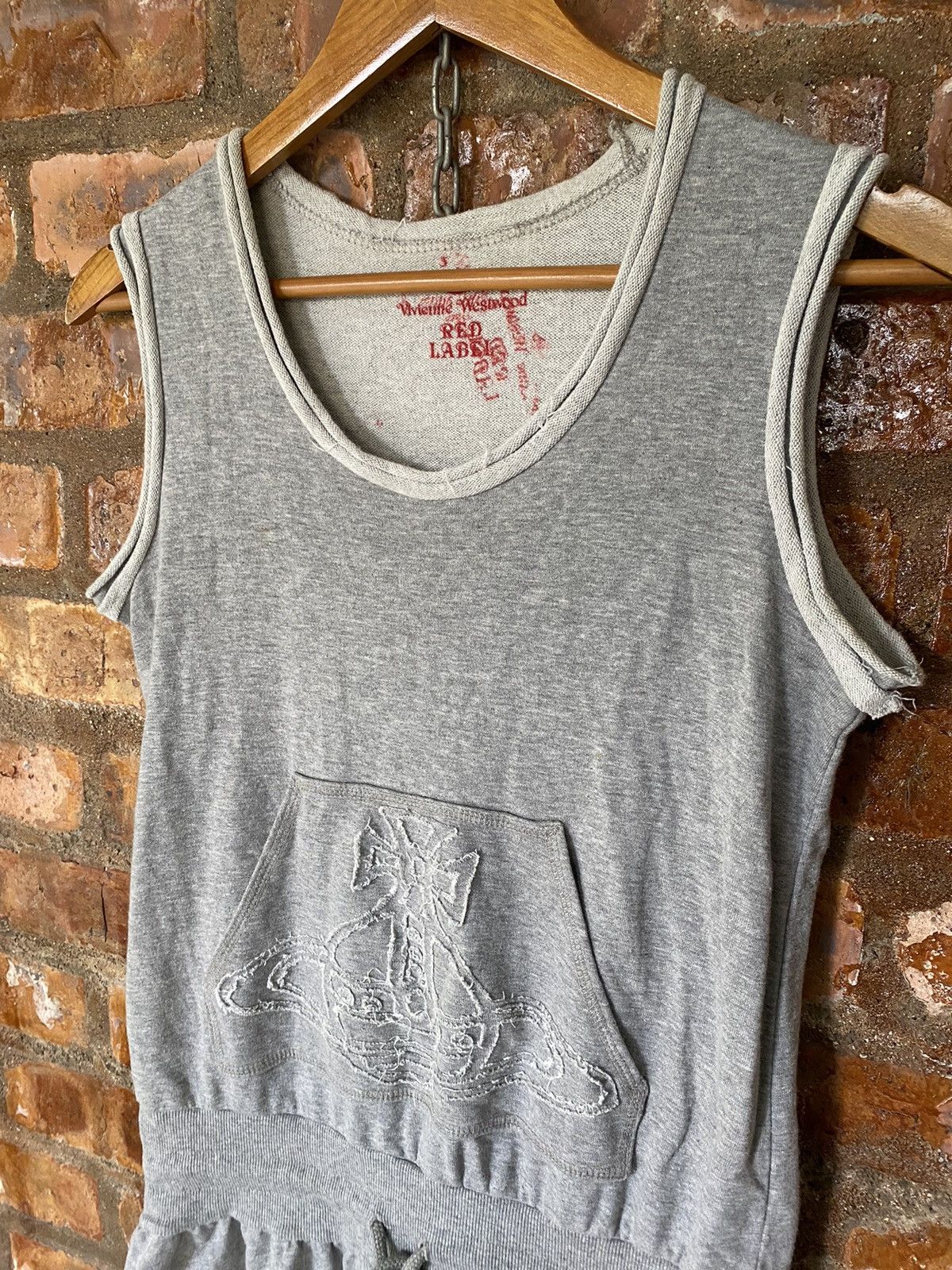 Vivienne Westwood 2000s Fringe embroidered big logo tennis dress Size S / US 4 / IT 40 - 6 Thumbnail