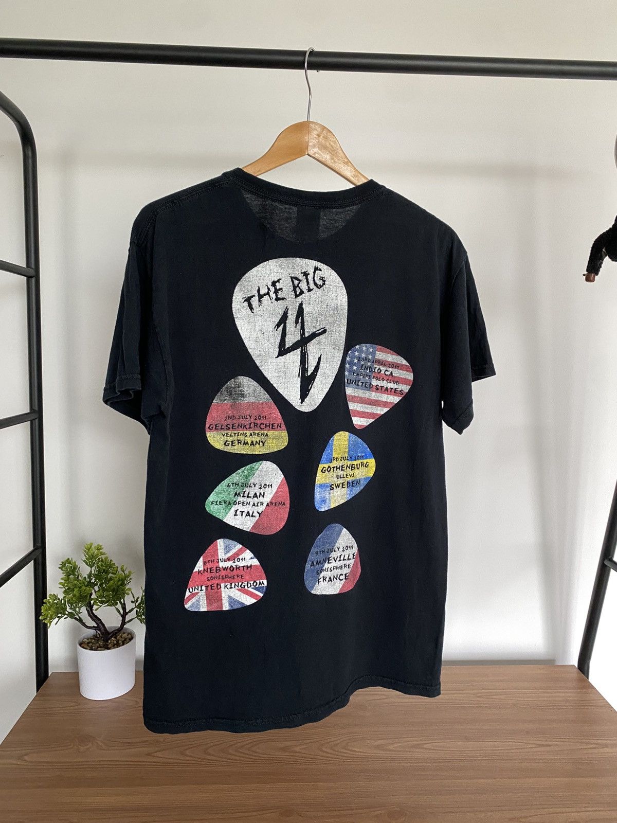 Band Tees Metallica “The Big 4” 2011 Size US M / EU 48-50 / 2 - 4 Thumbnail